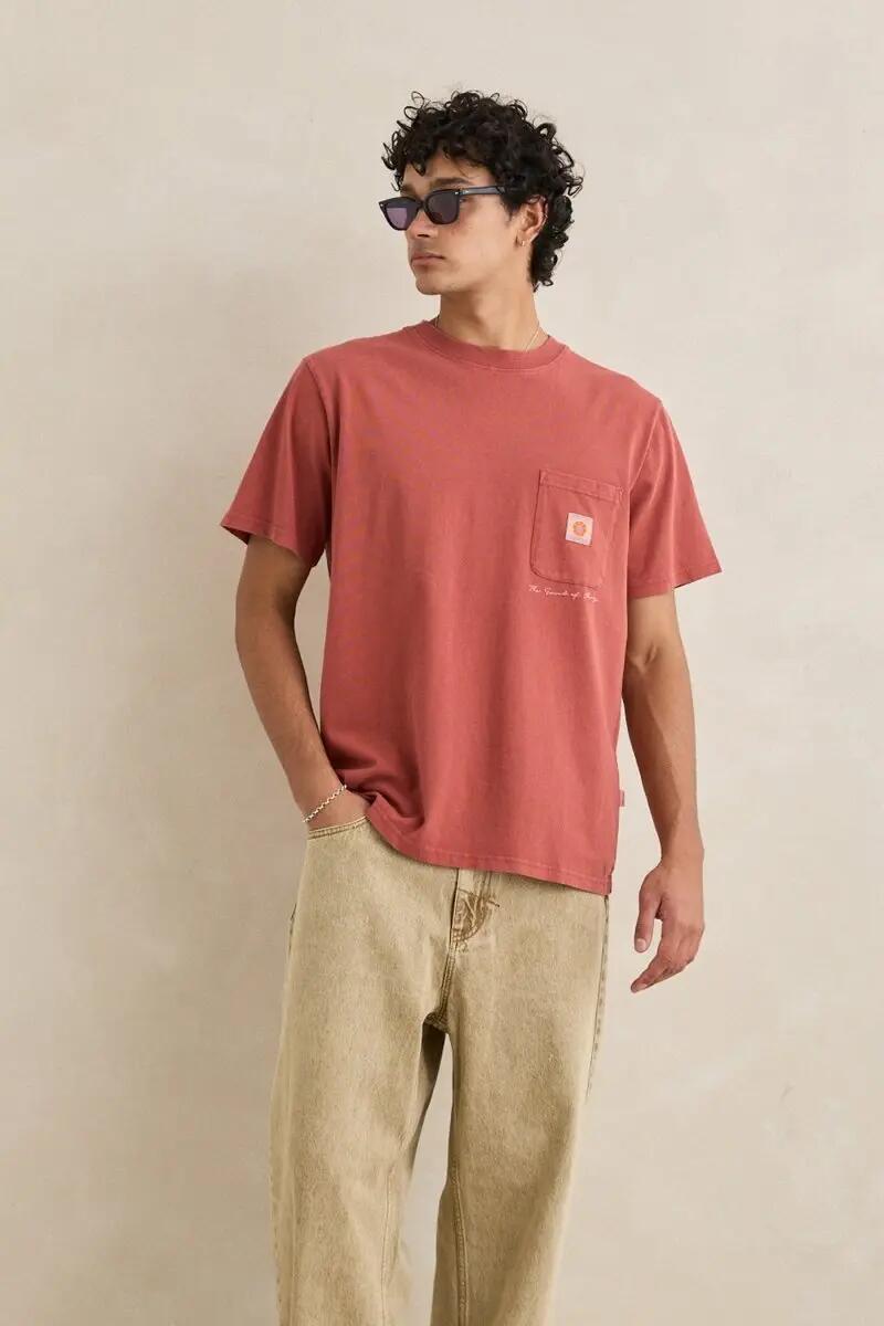 Vintage Pocket - T-shirt voor Mannen 3/7