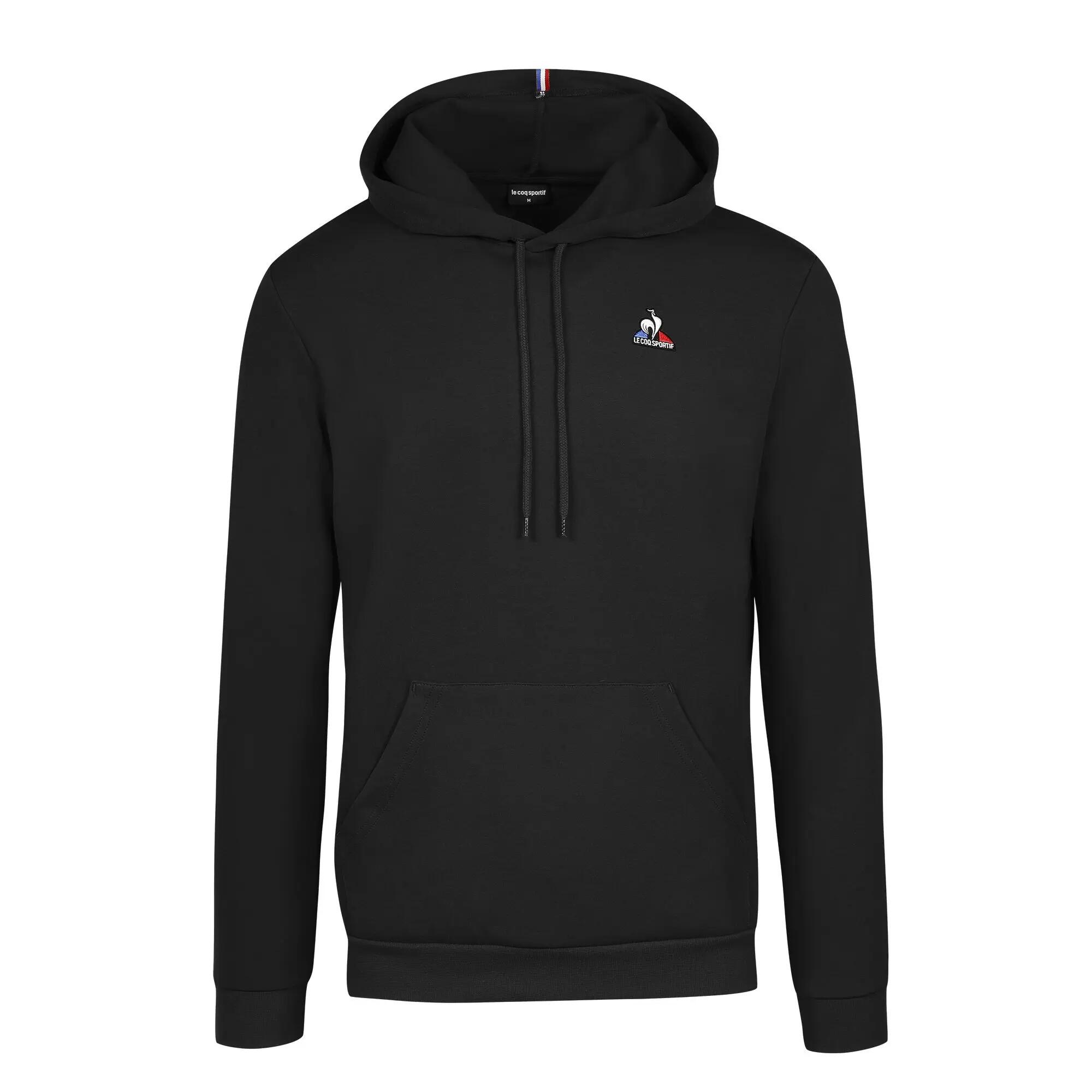 Felpa Le Coq Sportif Ess Hoody N°1 M Nera Adulto 3/5