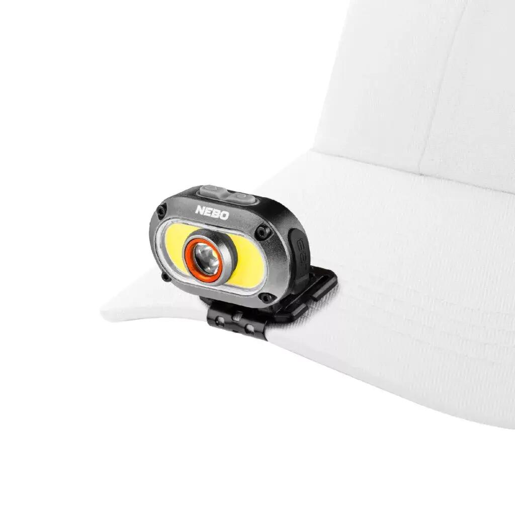 NEBO NEB-HLP-0024-H MYCRO 550 fejlámpa, 550 lumen, 7 világítási mód, víz- és üté 2/4