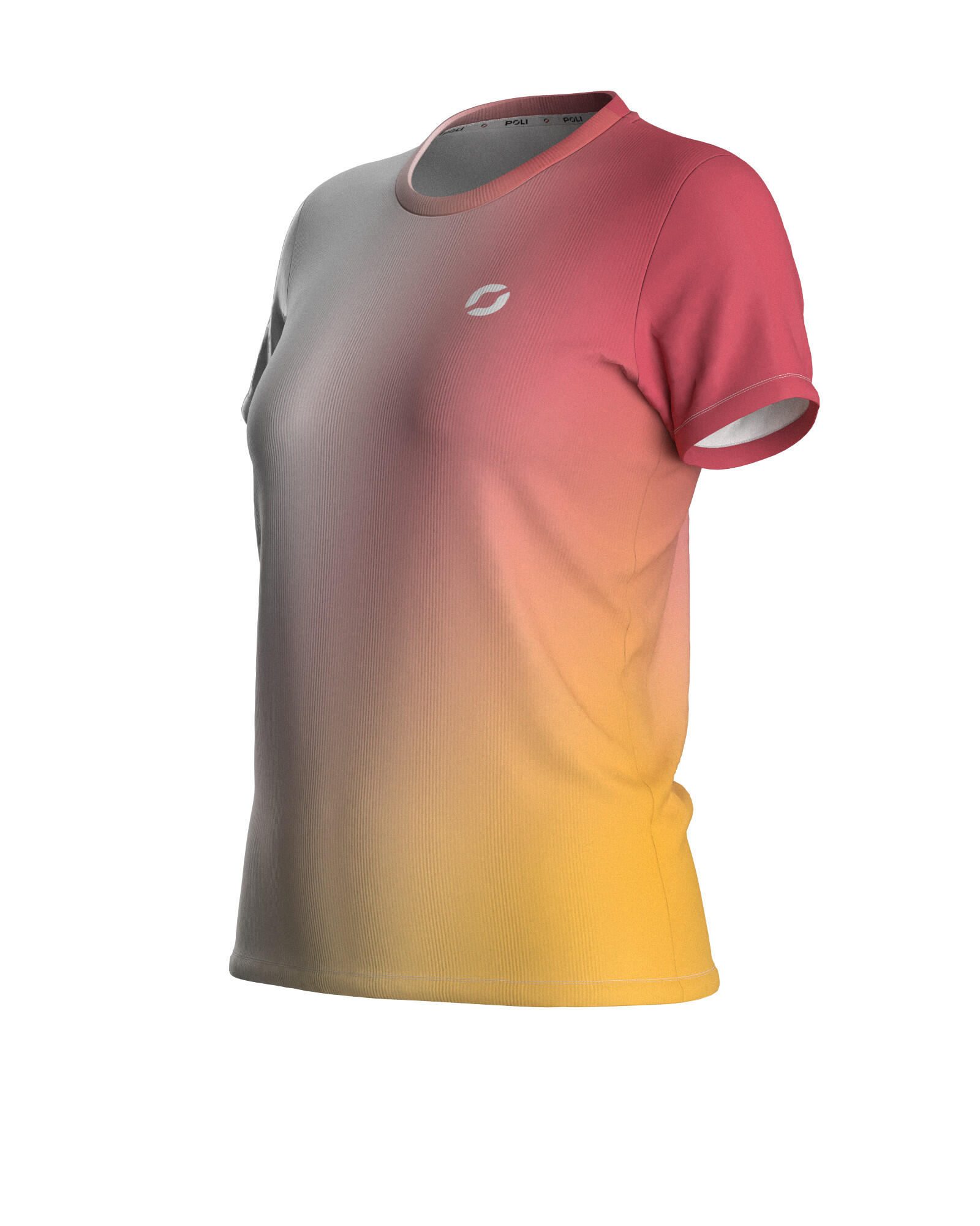 T-shirt da running donna a maniche corte - BEA PHOTON 3/6