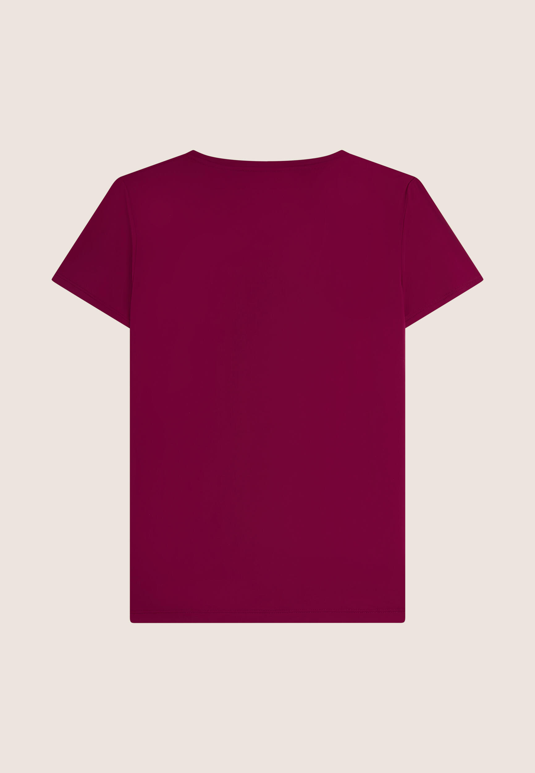 Camiseta recta en tejido técnico ligero 2/3