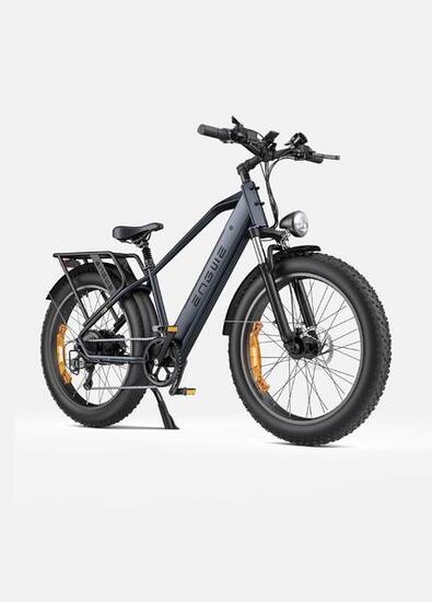 Elektrische Fiets E26 250W 48V 16Ah Accu 110 km 26x4 Fat Banden Hydraulisch
