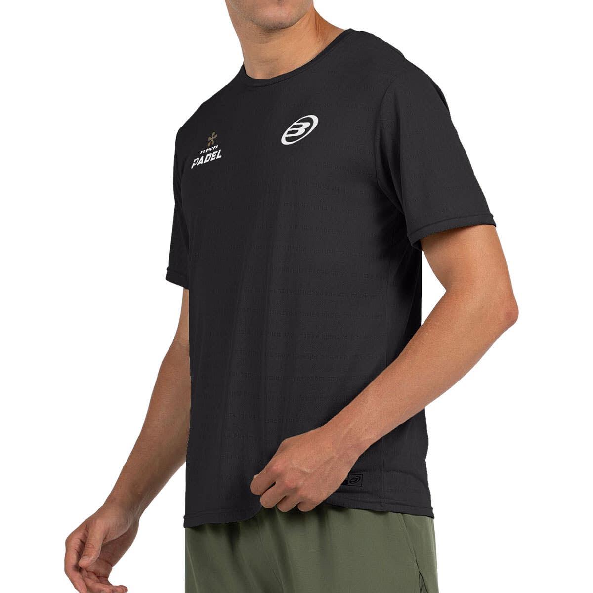 CAMISETA BULLPADEL PRILEP 005 NEGRO S 2/4