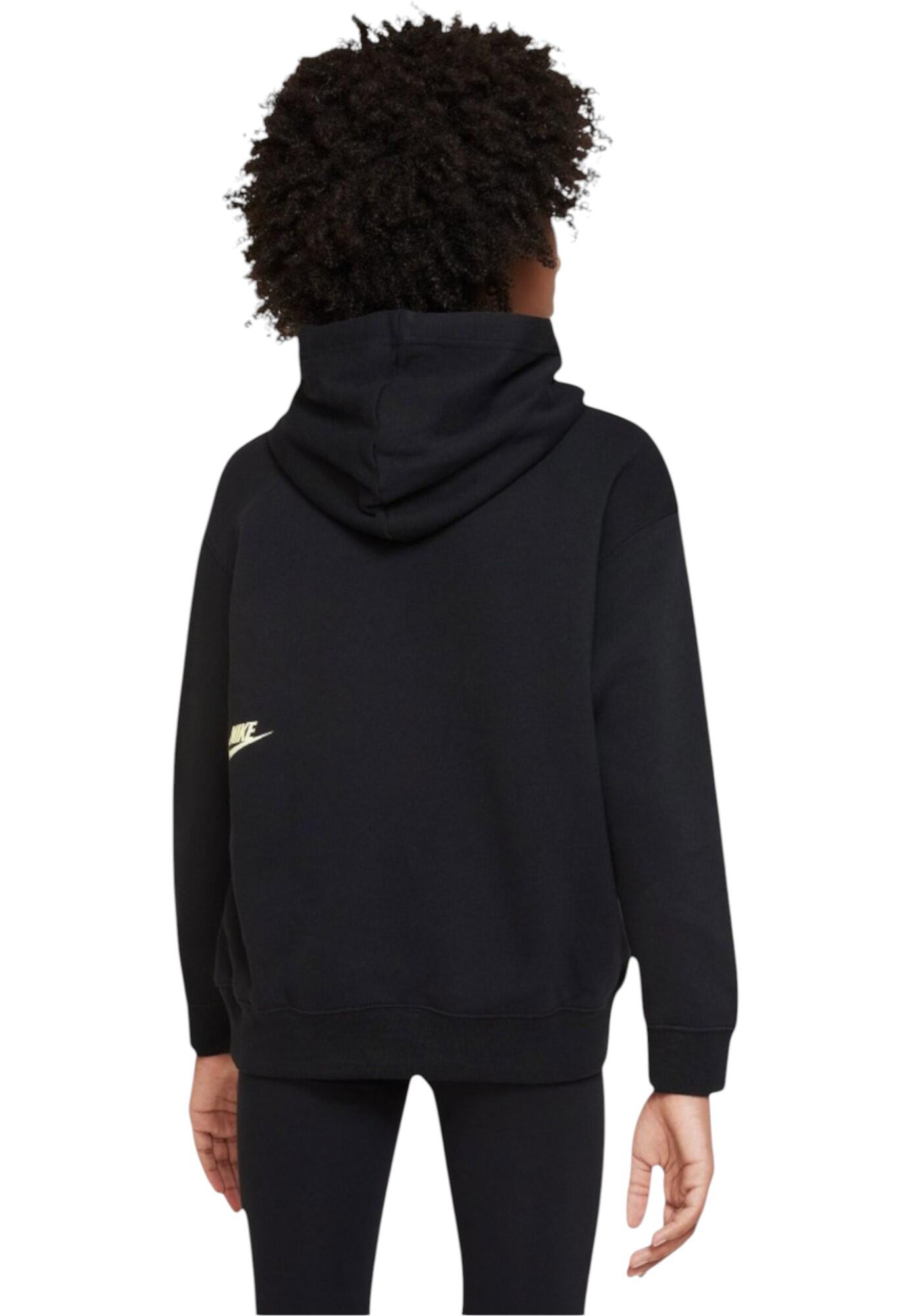 Nike Sportswear - Felpa G NSW OS PO HOODIE in cotone per bambina 2/3