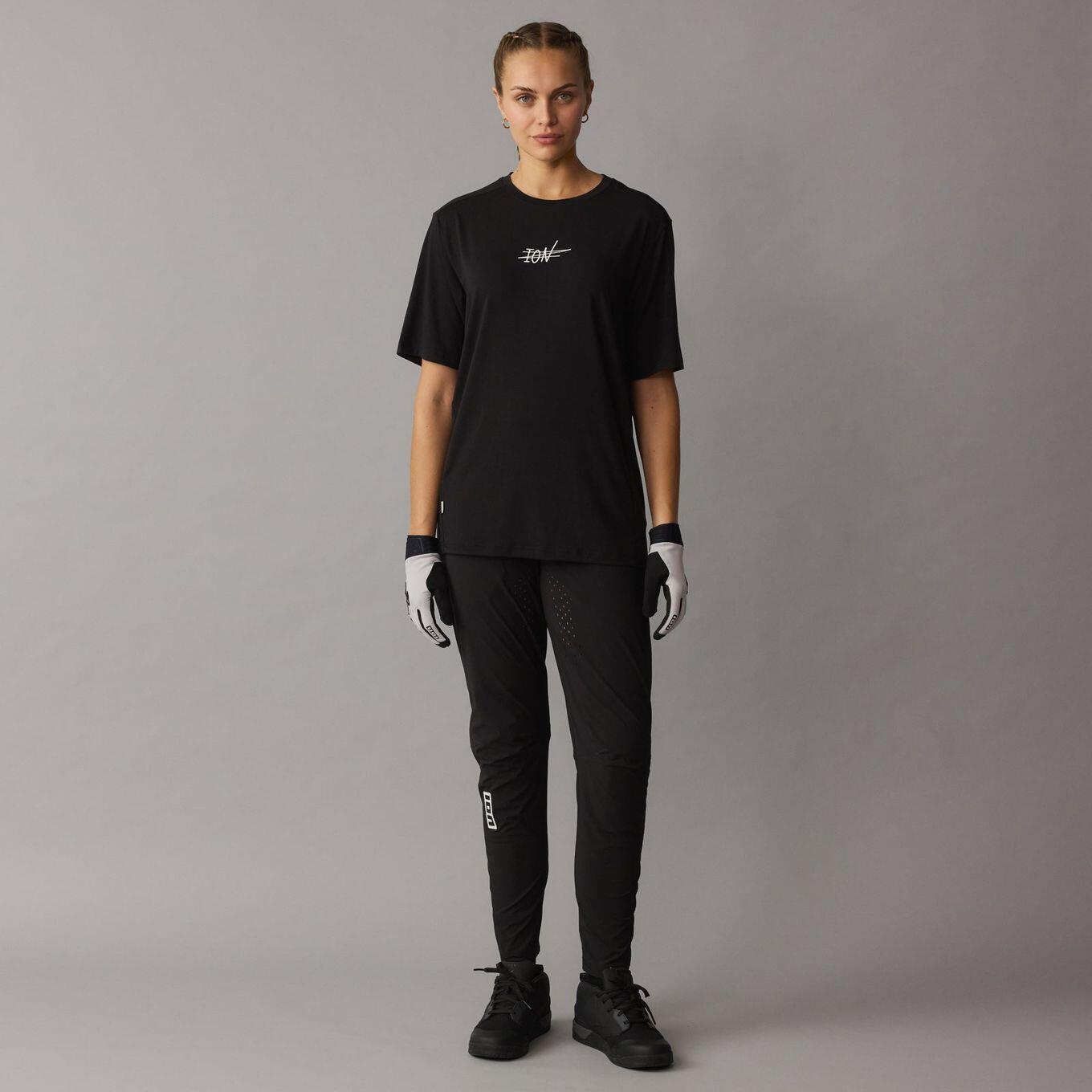 Maillot Manches Courtes ION Ionic Noir Unisexe 6/7