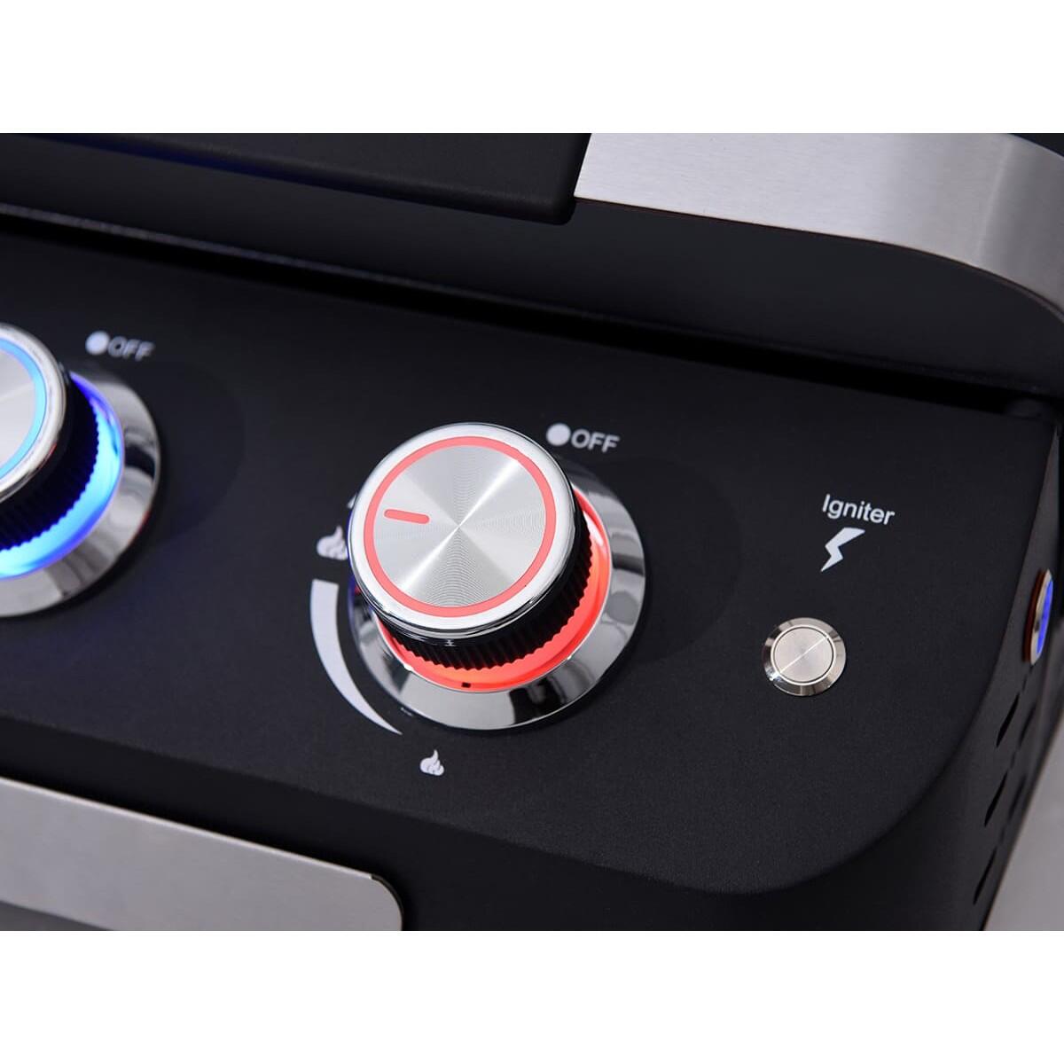 Tweedehands – Gas plancha Palo - Gas plancha grillplaat - 3 branders 5/7