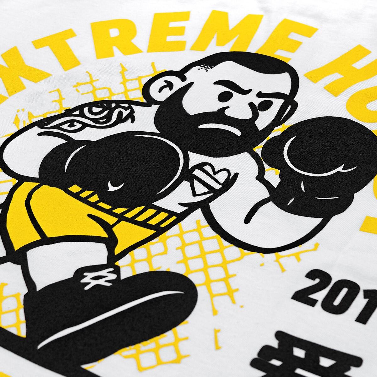 Katoenen T-shirt voor heren EXTREME HOBBY TRAIN HARD 3/7