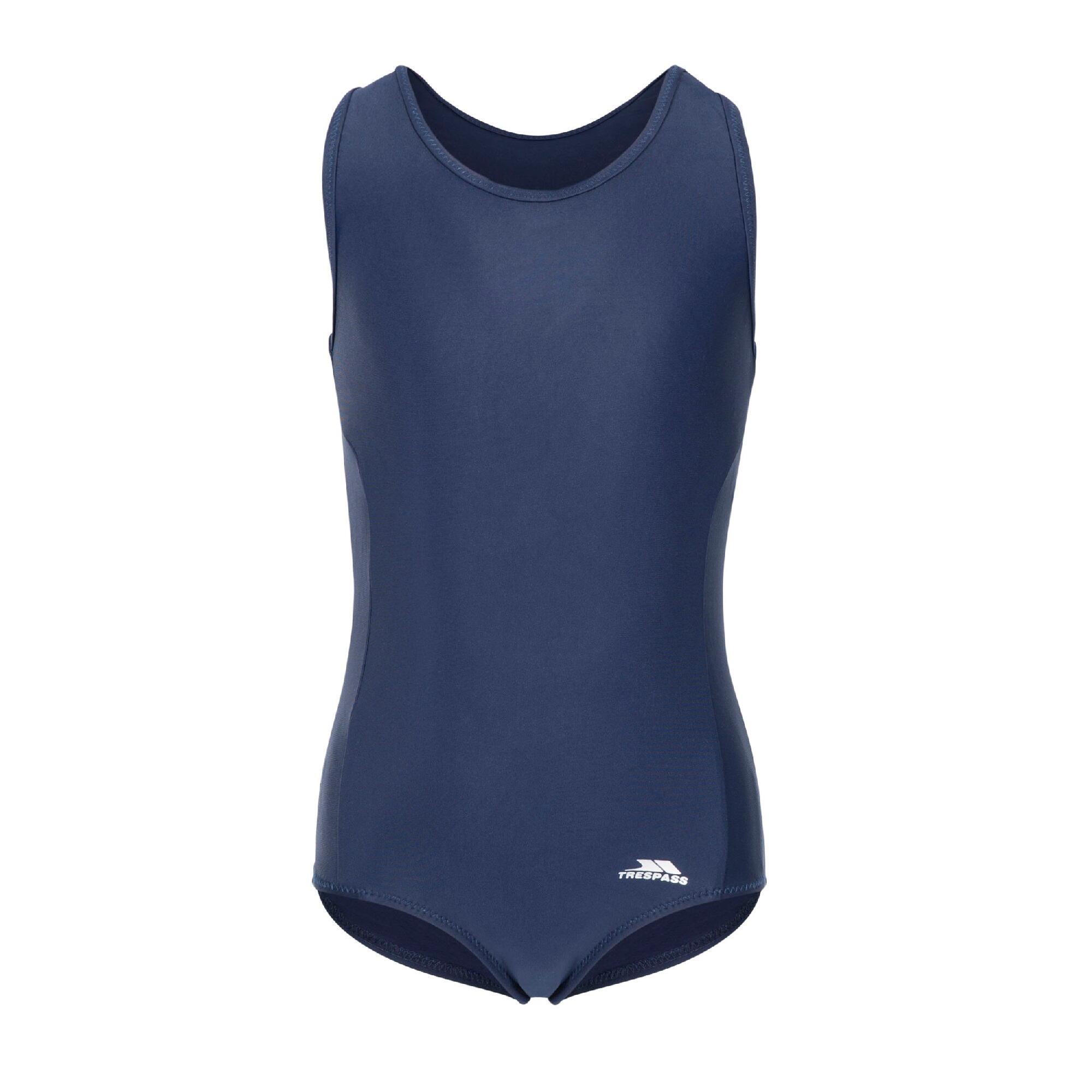 WAKELY Girls swimsuit (Navy blue)