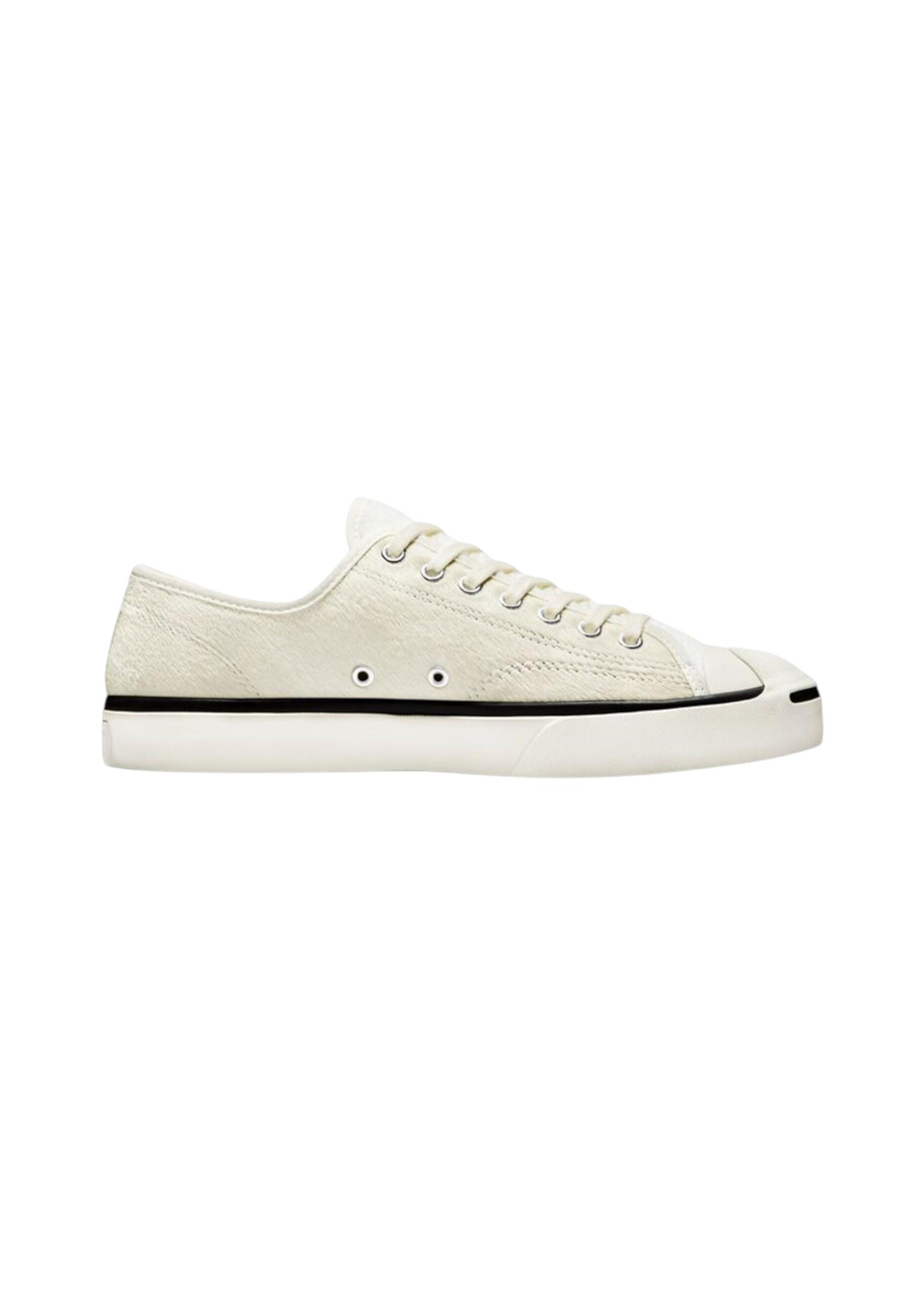 Converse - Sneakers JACK PURCELL OX WHITE/BLACK/GREY in pelle per uomo 2/6