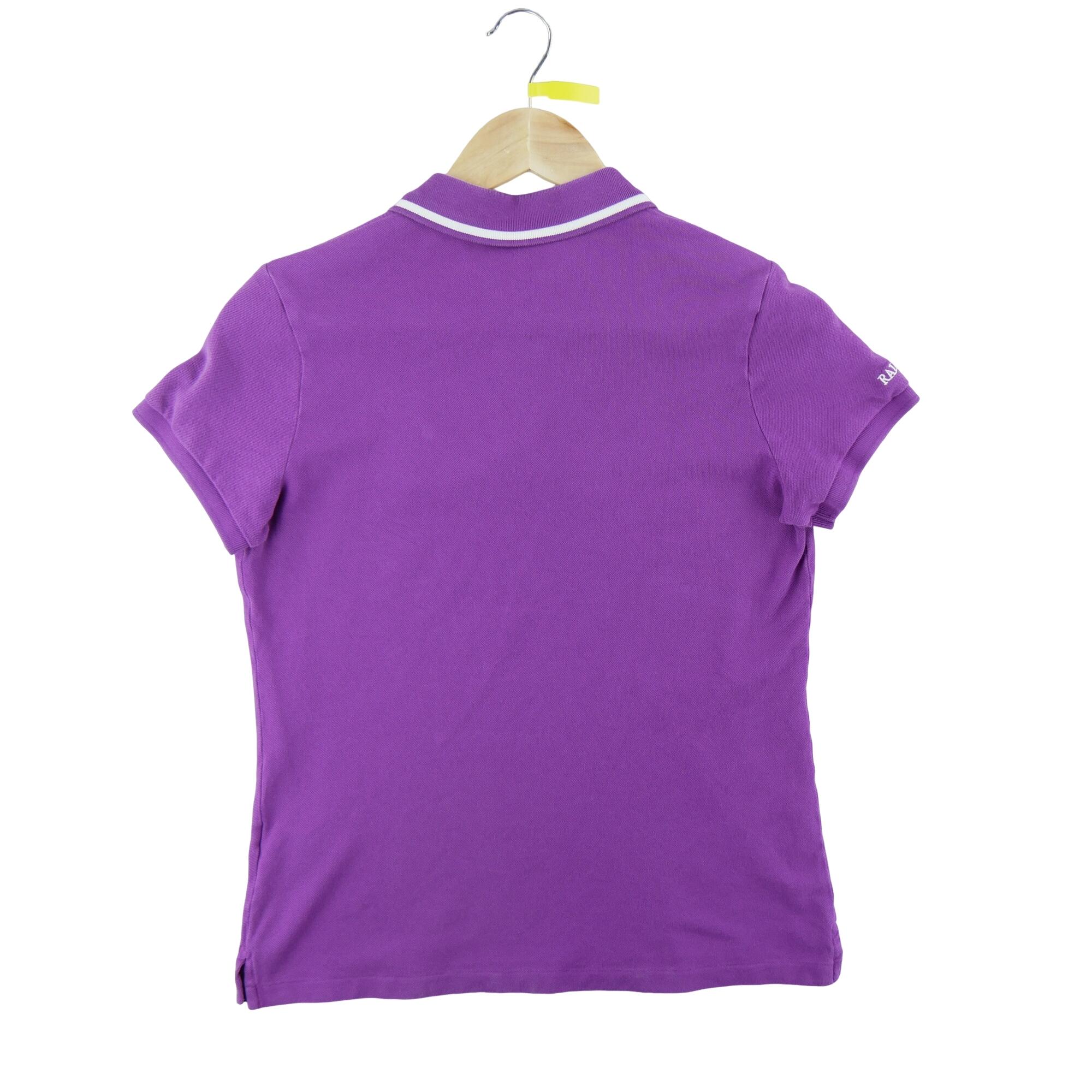 Tweedehands - Polo Ralph Lauren heren polo korte mouw paarse - Goede staat 3/7