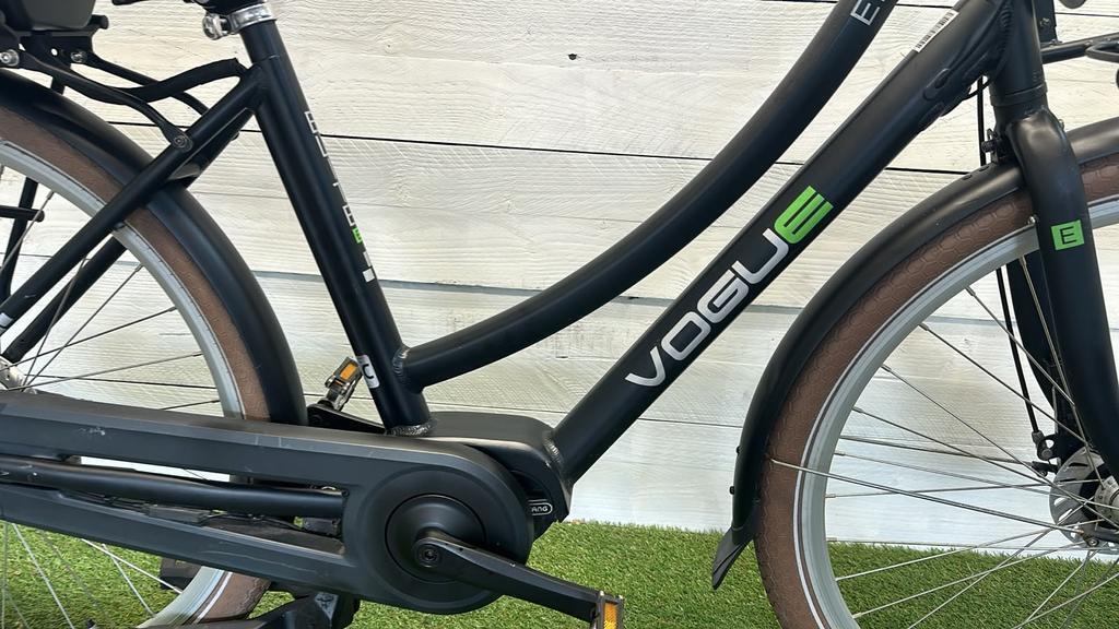 Vogue electric moederfiets stadsfiets bike 468Wh, zwart 3/7