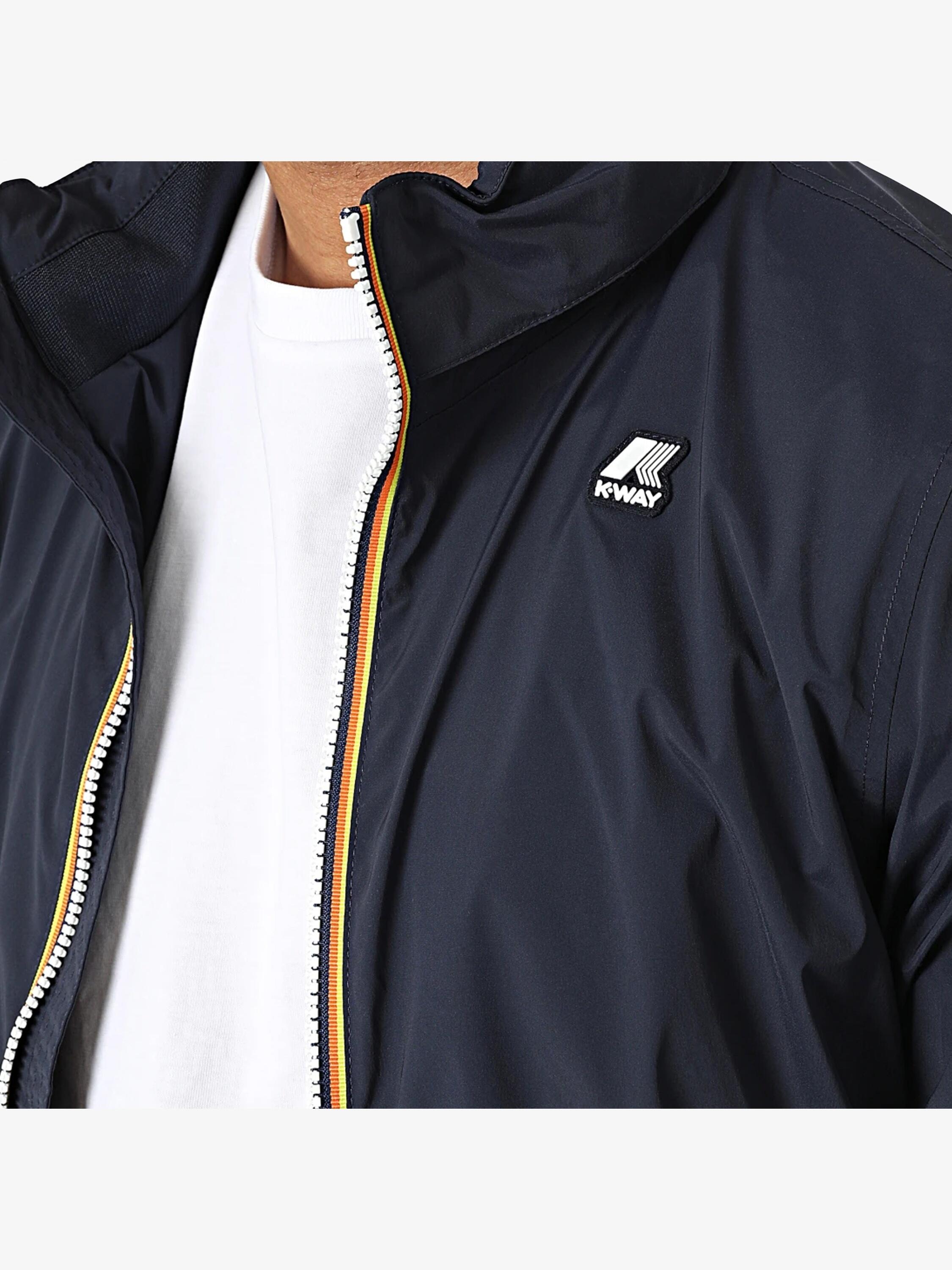 Blouson K-WAY Amaury Stretch Nylon Jers K89 Depht Blue 2/3