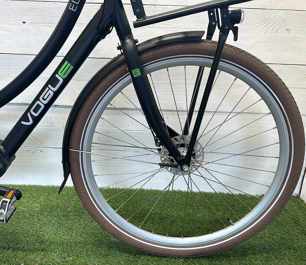 Vogue electric moederfiets stadsfiets bike 468Wh, zwart 5/7