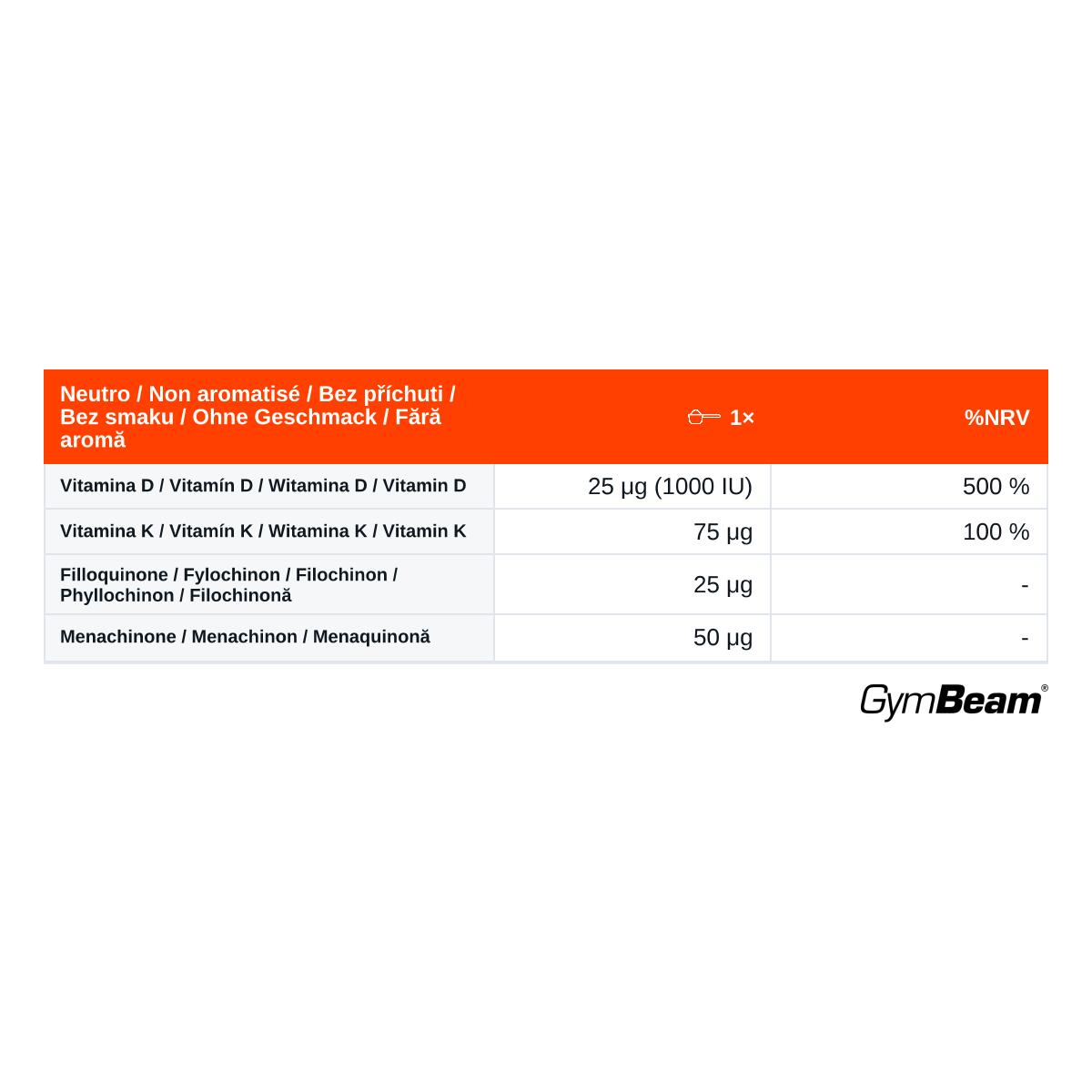 Vitamina D3 K1 K2 in capsule 2/2