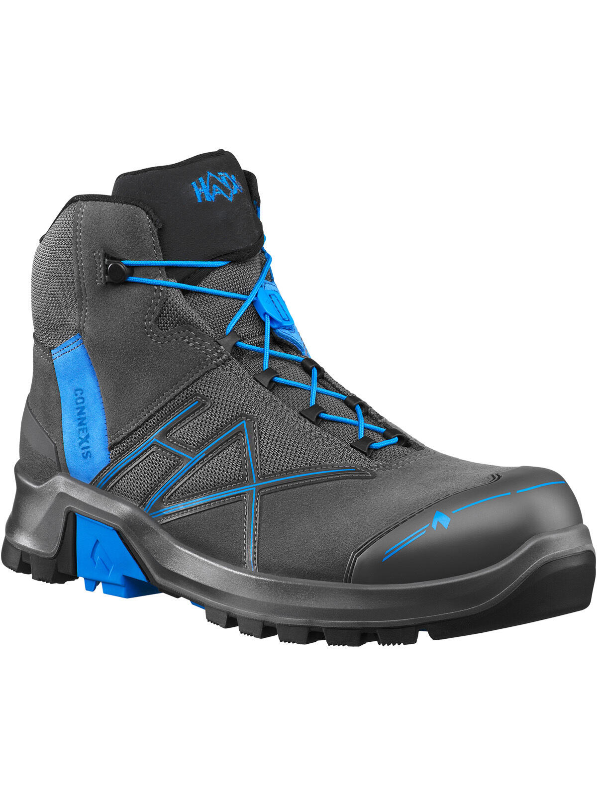 HAIX Veiligheidsschoenen Haix CONNEXIS Safety+ GTX middengrijs/blauw 1/3