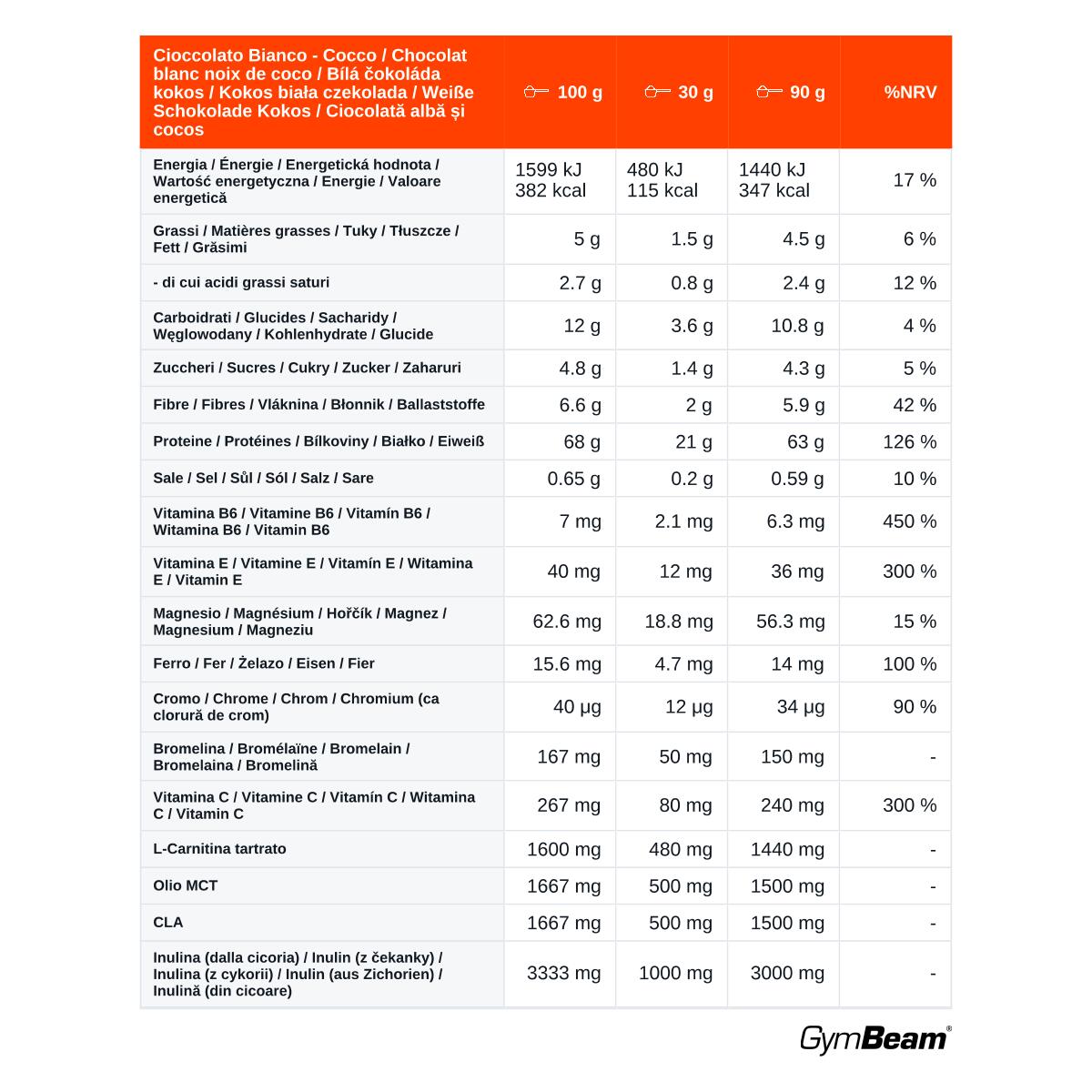 Yum Yum Whey prášek 1000 g 2/3