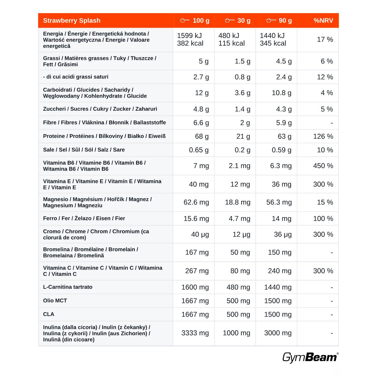 Yum Yum Whey prášek 1000 g 2/3