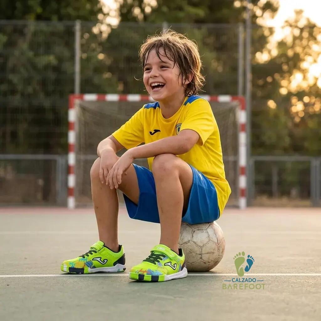 Joma Zapatillas Fútbol Sala Flúor - Talla 29 2/7