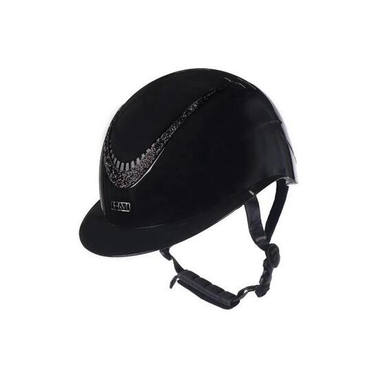 Casque d'équitation femme HKM Alarion Brillant