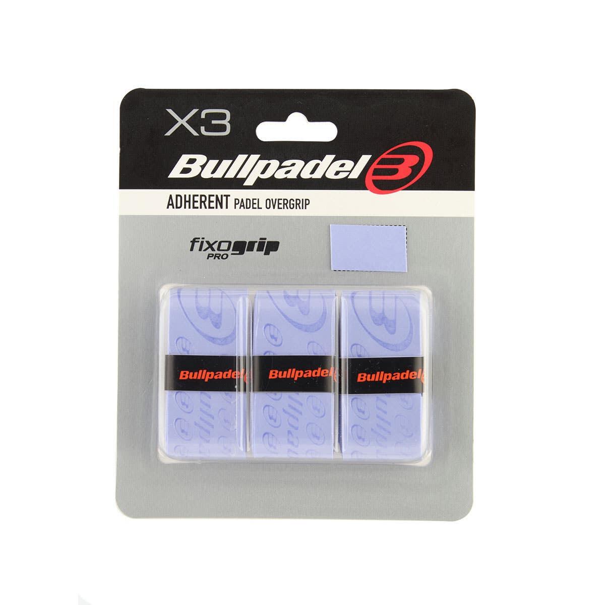 BOX 12 PCS - BLISTER (3 PCS) OVERGRIP BULLPADEL BLUE 2/2