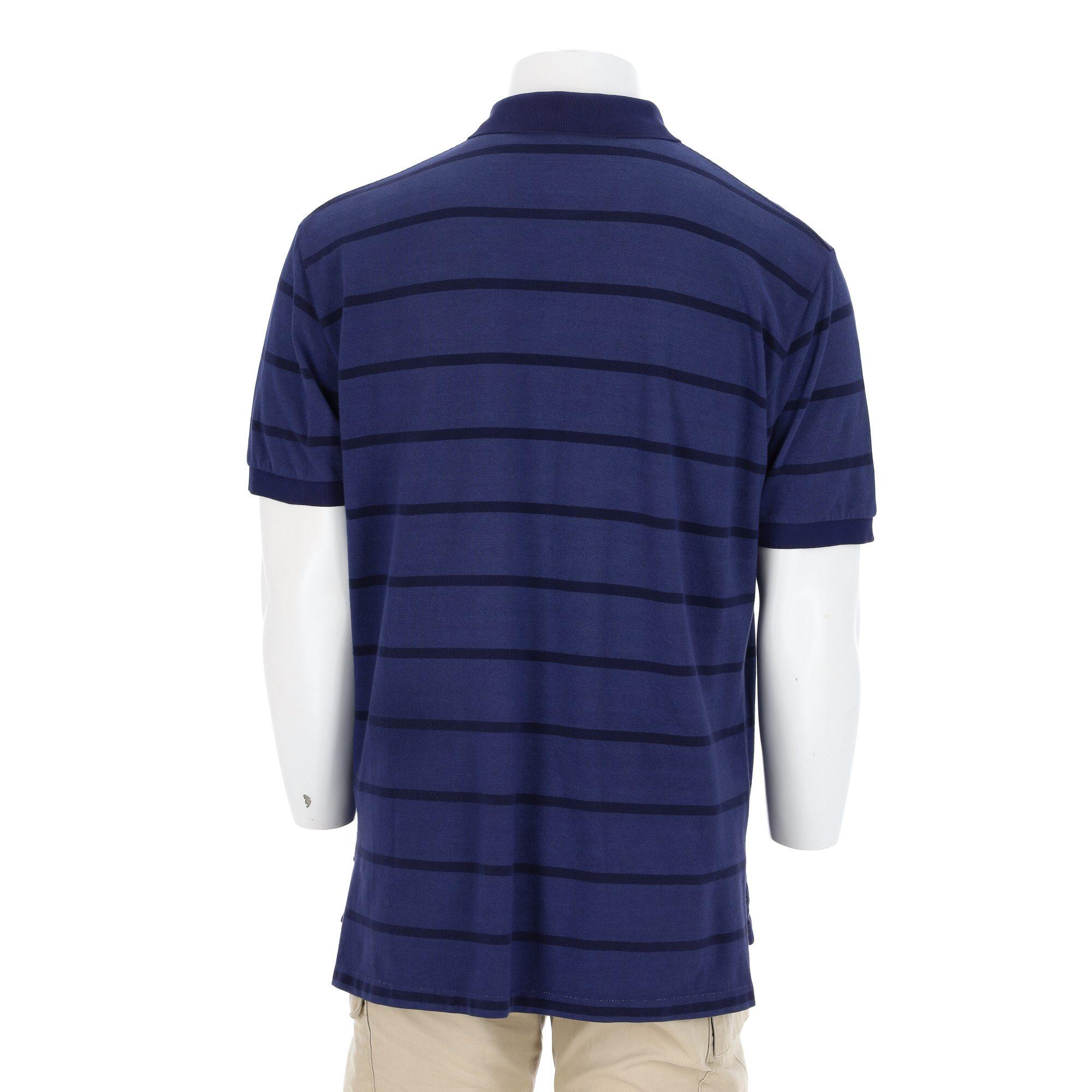 Tweedehands - Polo Ralph Lauren korte mouwen heren polo blauw marine - Als nieuw 2/7