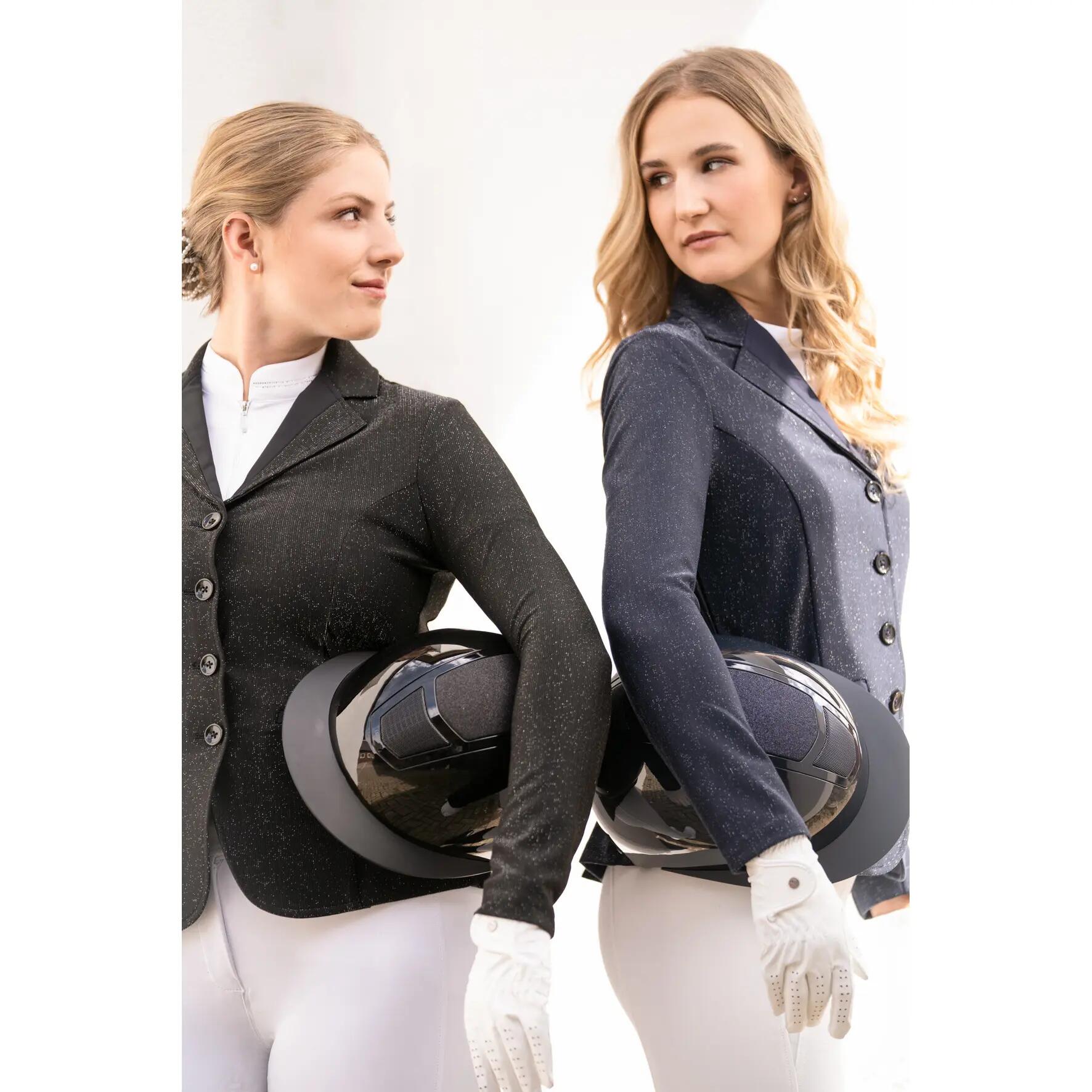 Capacete de ciclismo feminino HKM Shiny Diamond 3/5