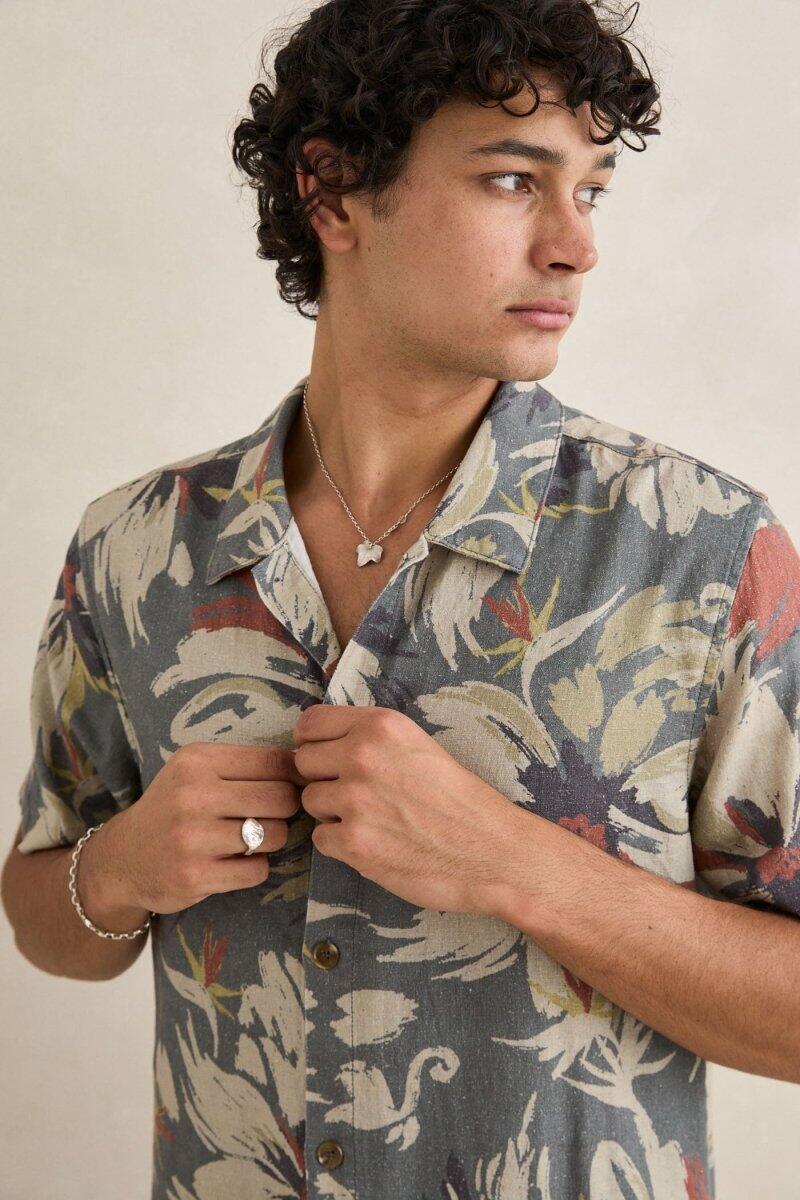 Tropical Camo SS - Chemise Homme 2/5