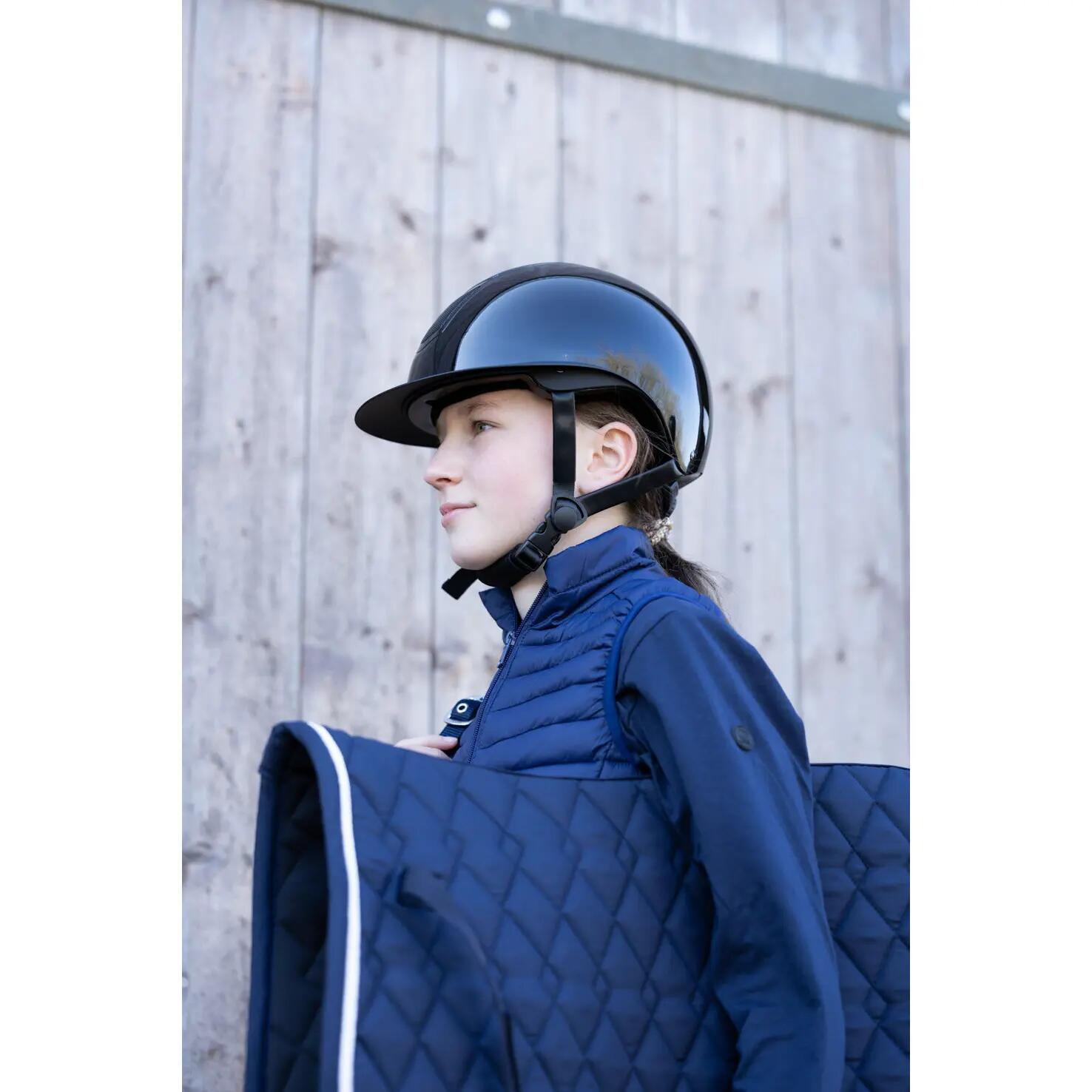 Capacete de ciclismo feminino HKM Shiny Diamond 4/5