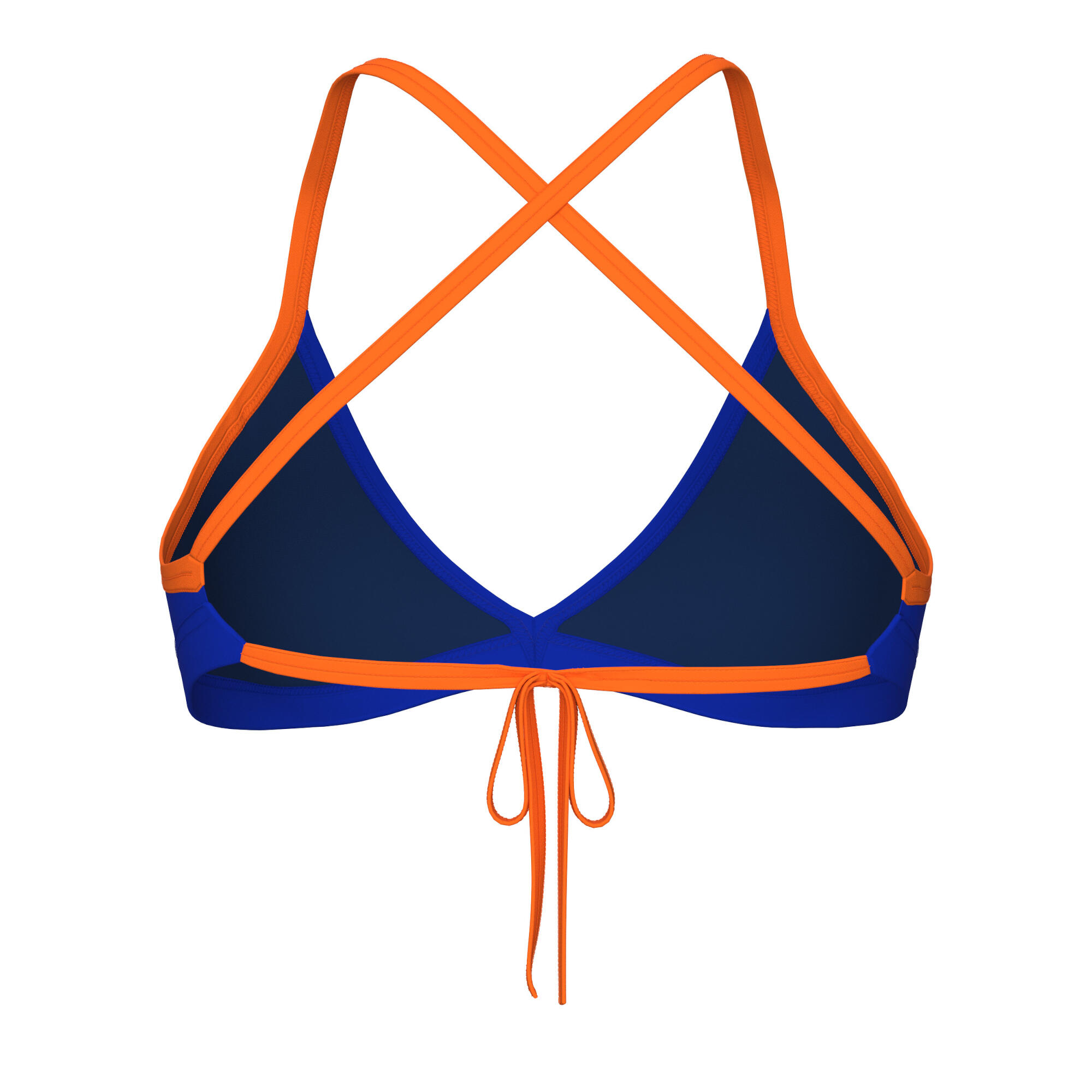 Arena Damen Bikinioberteil Team Swim Top Tie Back Solid 004768 2/2