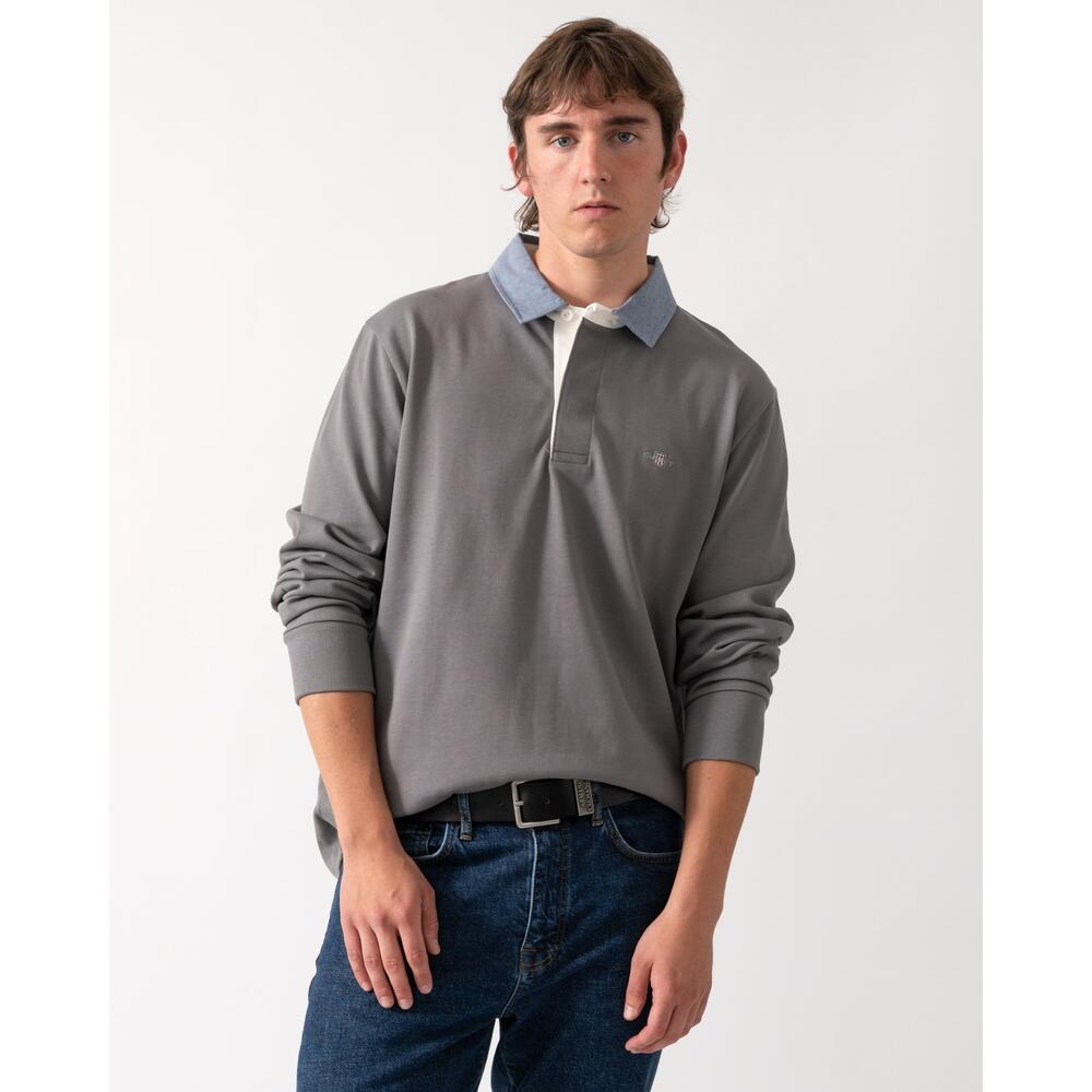 Langärmeliges Polo-Shirt Gant Classic Heavy Rugger 3/4