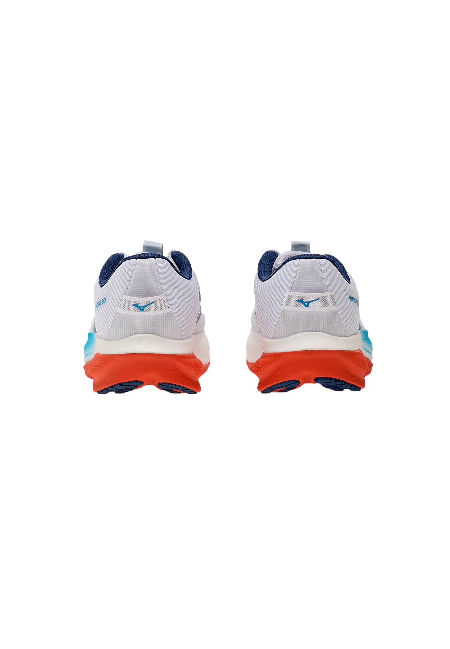 Mizuno Herren  Wave Rider 30 Laufschuh J1GM262051 White/Blue Jewel/Orange 4/7