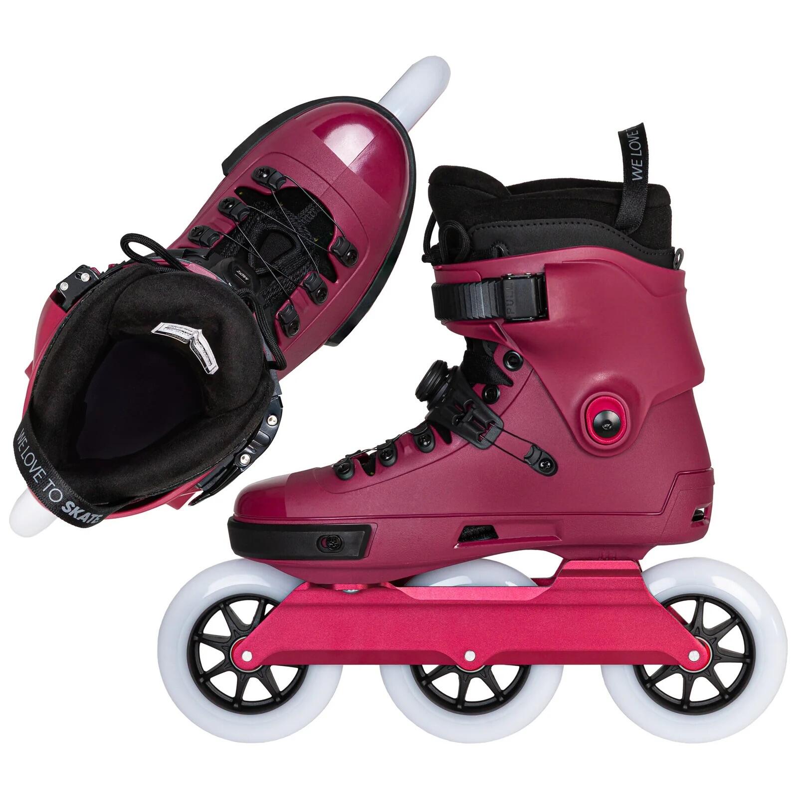 POWERSLIDE Next 2.0 110 PDS Merlot fitness inline skates 2/6