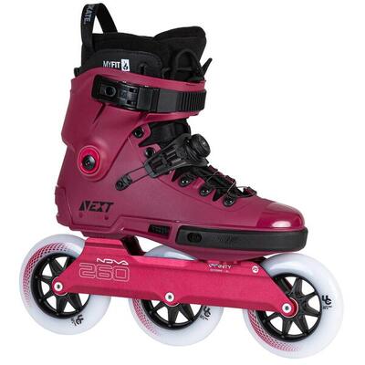 POWERSLIDE Next 2.0 110 PDS Merlot pattini fitness inline