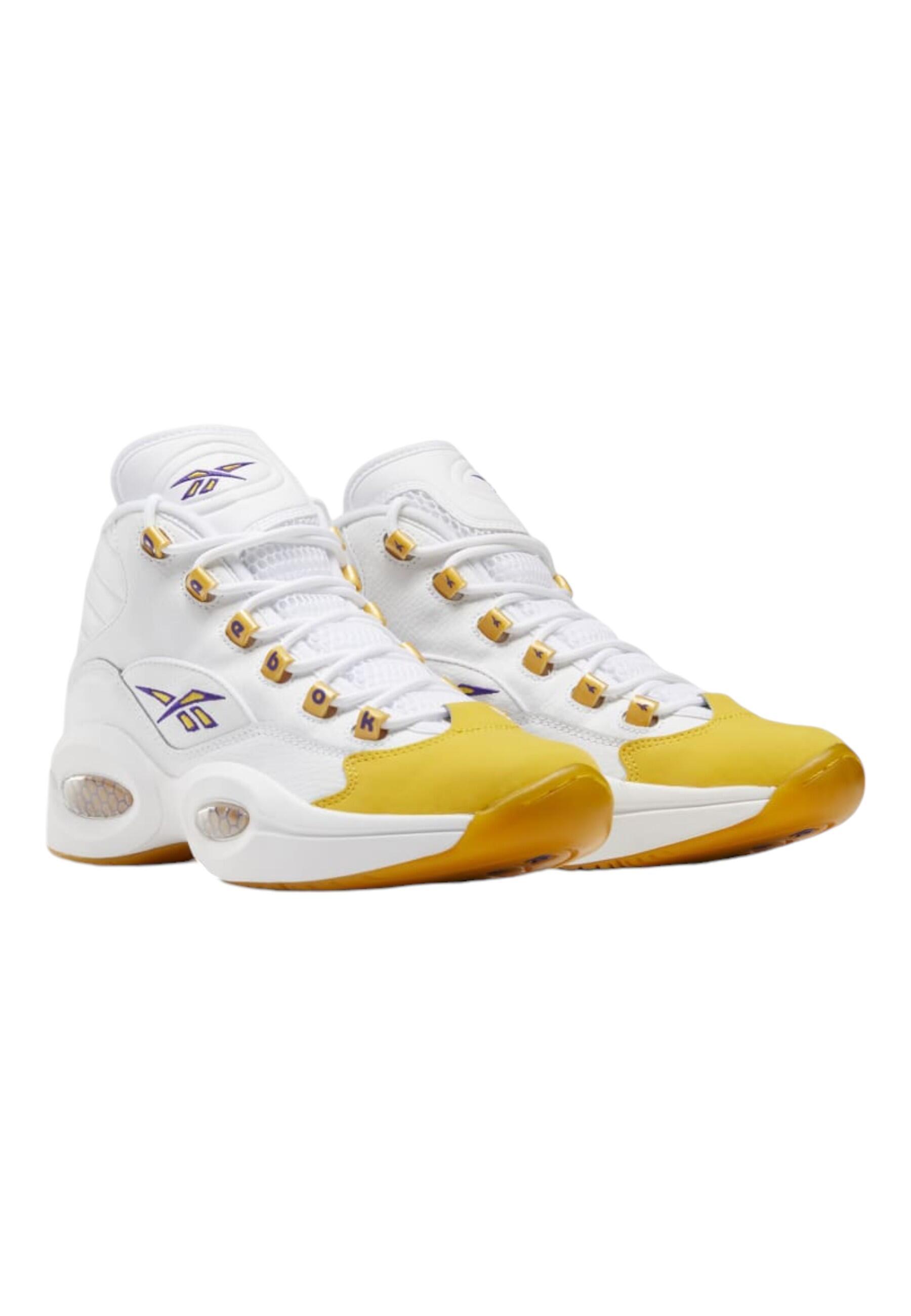 Reebok - Sneakers QUESTION MID in pelle per uomo 2/6