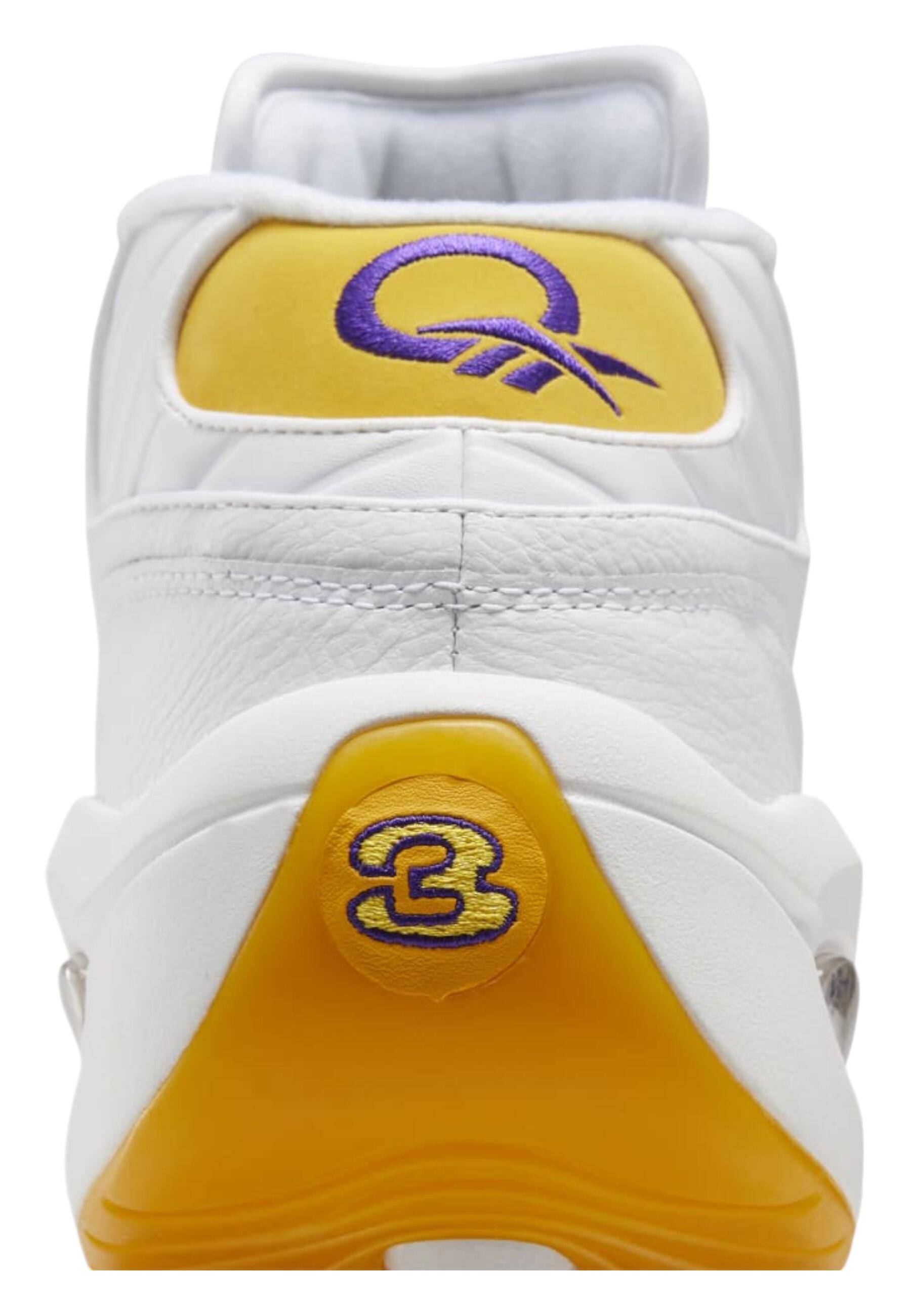 Reebok - Sneakers QUESTION MID in pelle per uomo 5/6