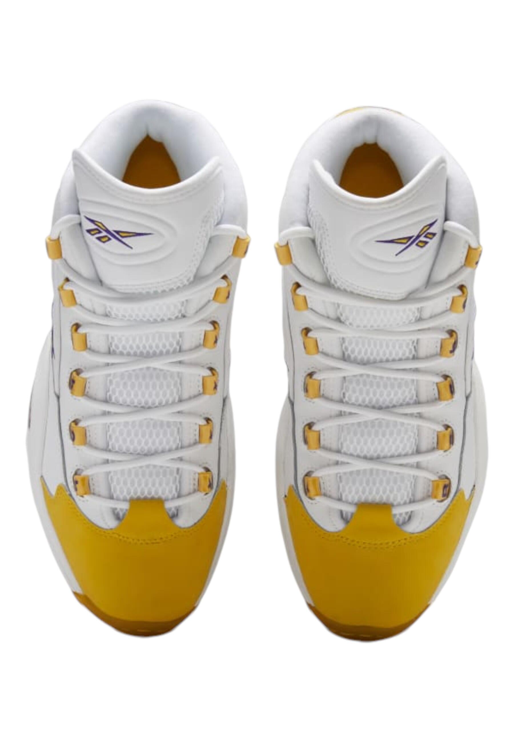 Reebok - Sneakers QUESTION MID in pelle per uomo 4/6