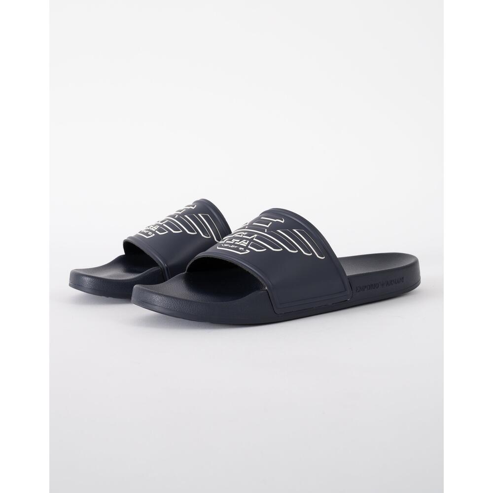 Mens Poolside Sandals Eagle Logo