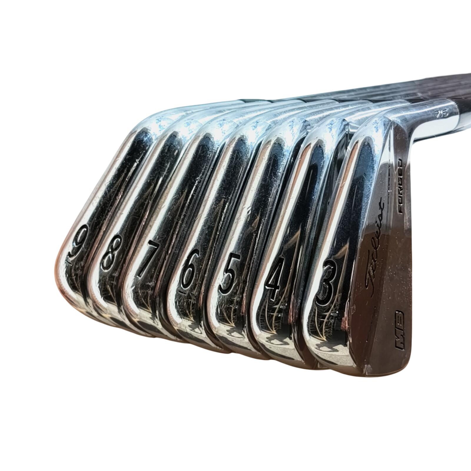 Titleist MB 716 Forged IJzerset / 3-9i / Flex X-Stiff / Staal 2/6