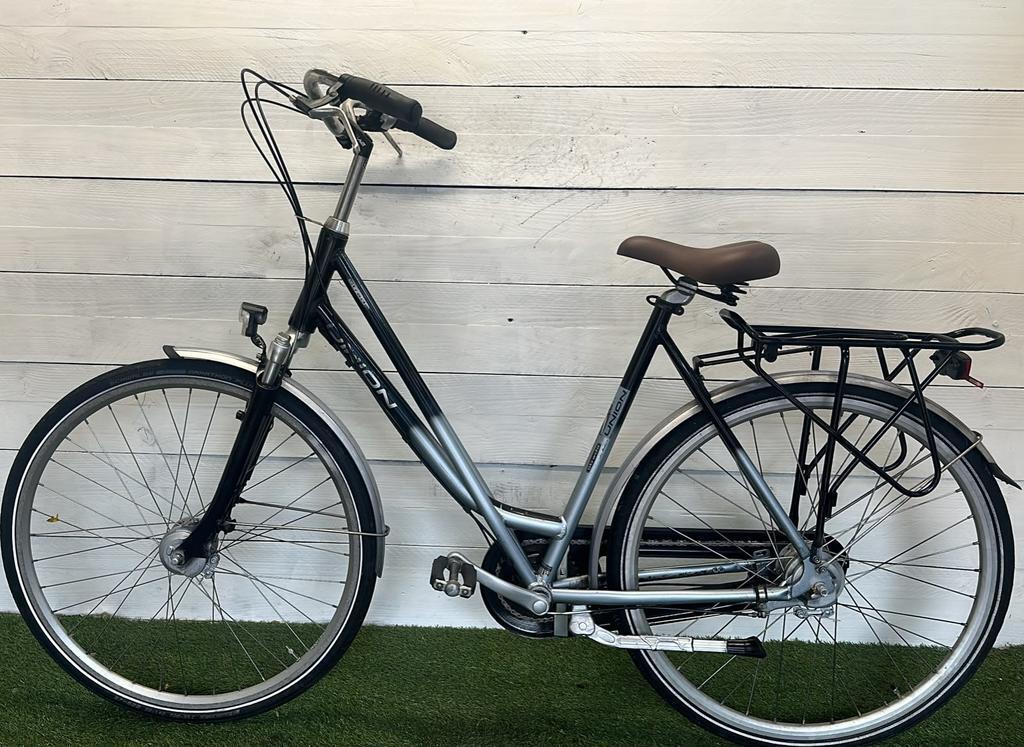 Union stadsfiets bike, zwart 2/3