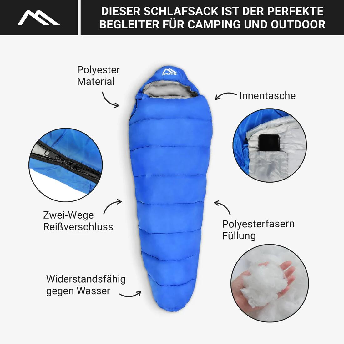 Schlafsack Premium 3/5