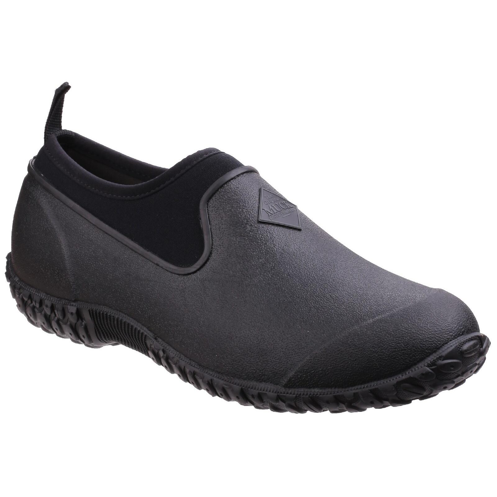 MUCK BOOTS Mens Muckster II Low All Purpose Lightweight Shoes (Black)