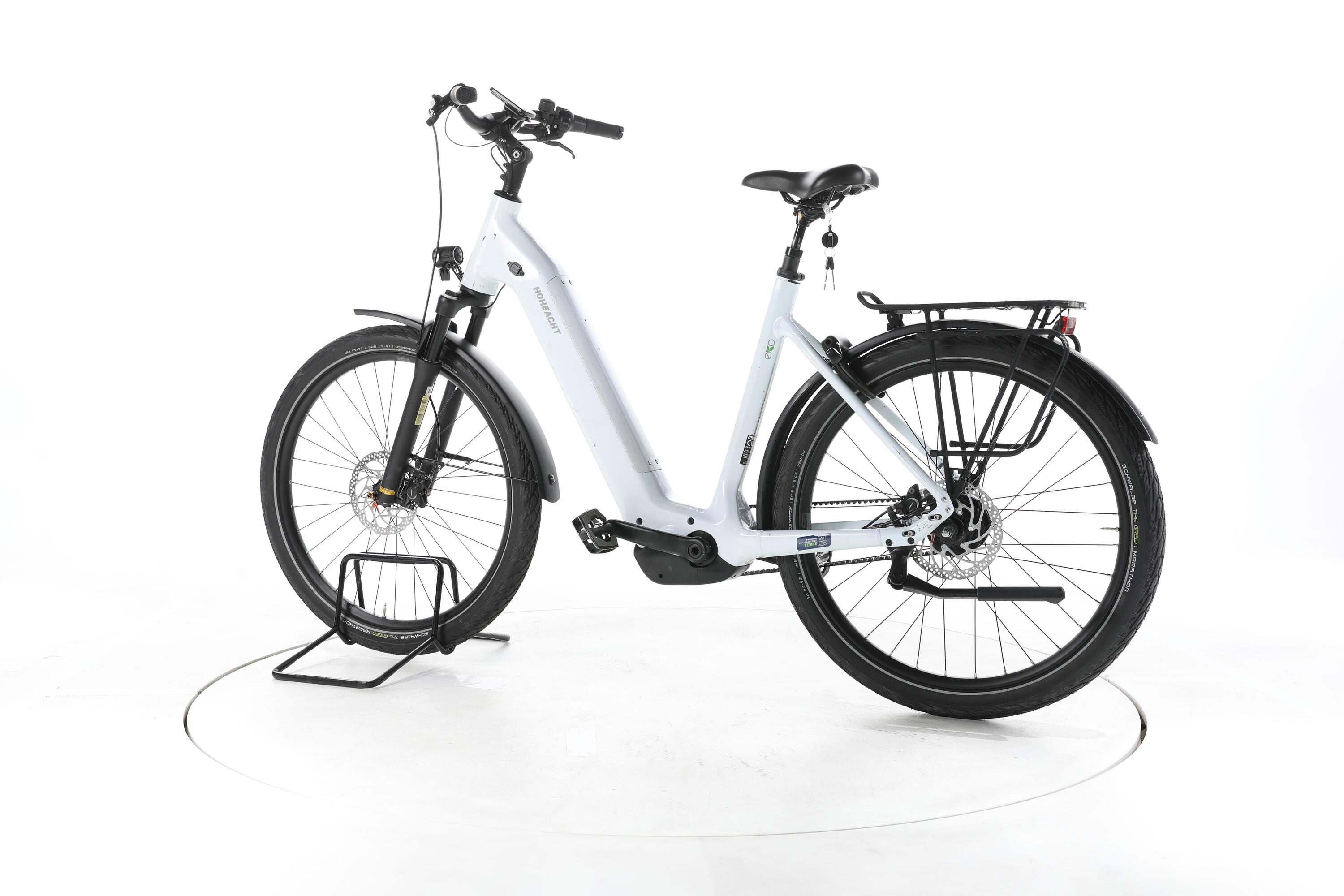 Segunda vida - HoheAcht Amo eko Vilago City E-Bike Degrau baixo - Bom Estado 7/7