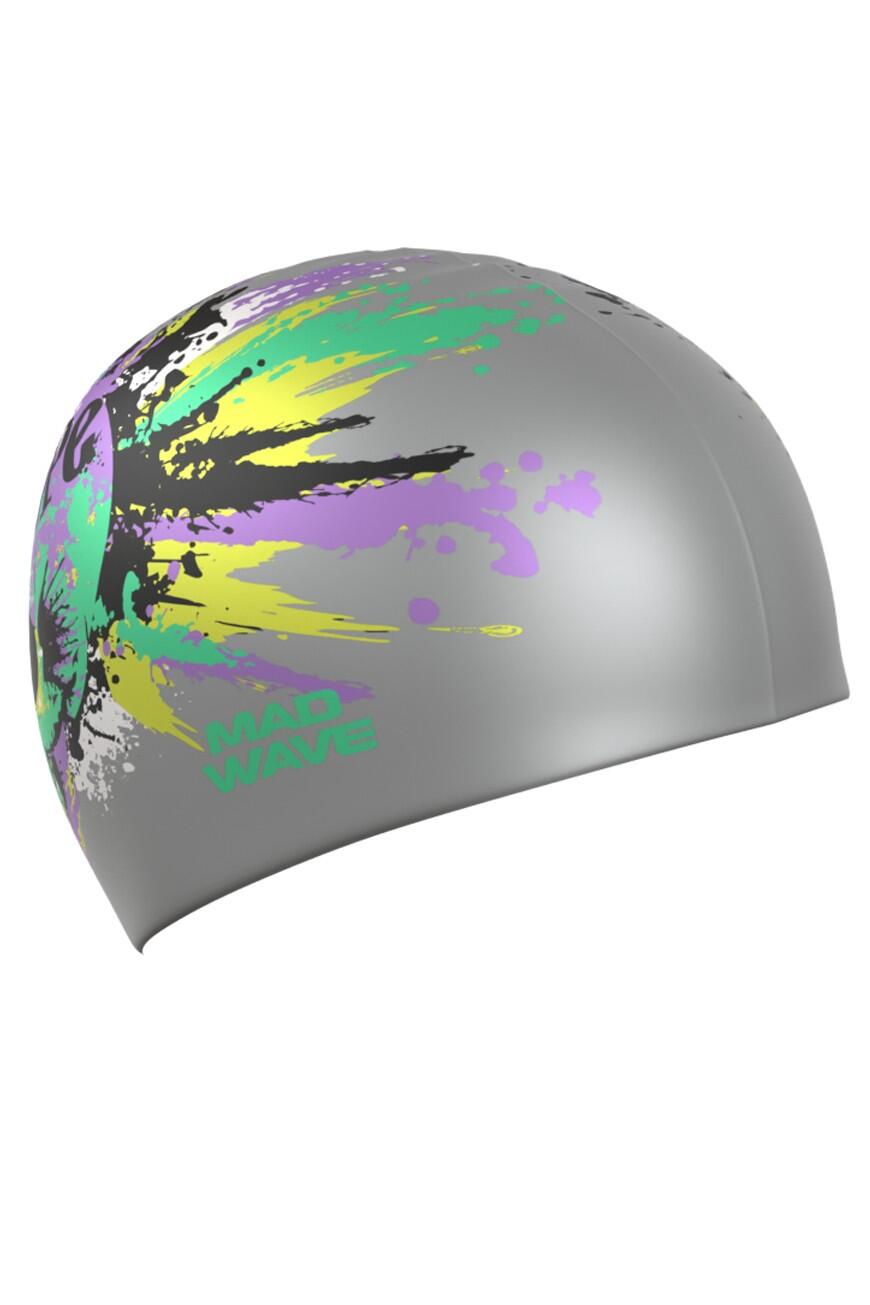 Gorro de natación silicona CHRLORINE DOPE Plata 3/3