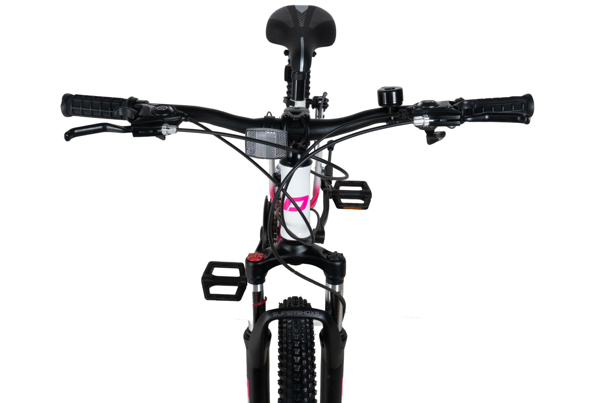 Mountain Bike 24 pollici, 9-12 anni, telaio robusto da 11", Davi Bonita Pro 3/7