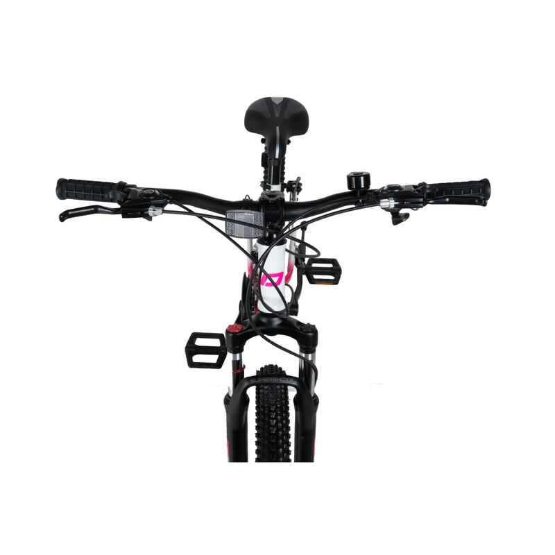 Bicicleta mtb 9-12 ani, 24 inch, solidă cadru 11", amortizare, Davi Bonita