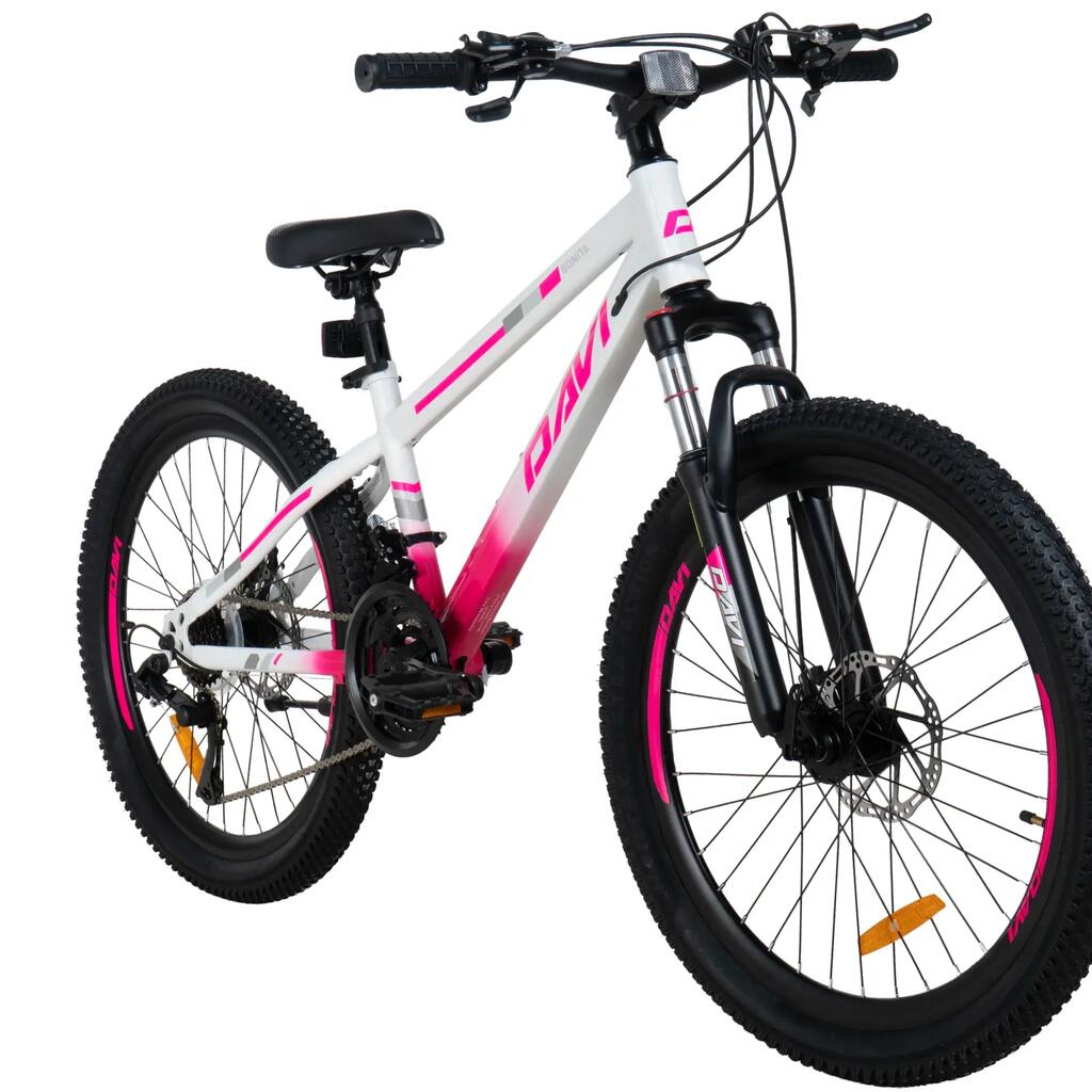 Kids bike 24" steel 11" 130-160cm 21 gears Davi Bonita Ultra