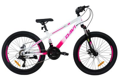 Davi bonita mountainbike 24 inch, 9–12 jaar, 21 versnellingen, robuust frame 11