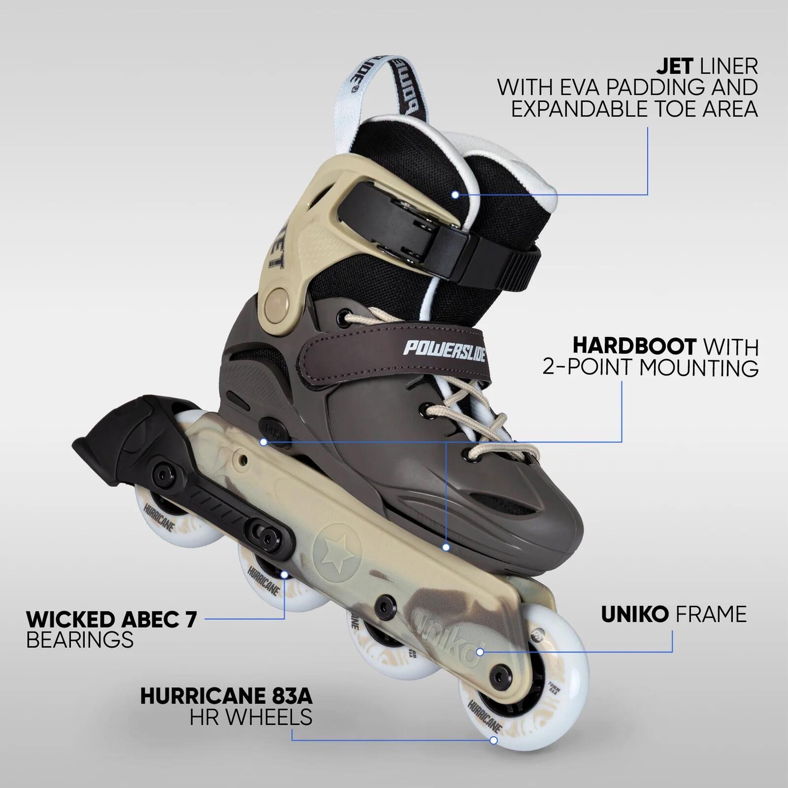 POWERSLIDE Jet Adjustable Kids verstellbare Kinder-Inline-Skates 6/6