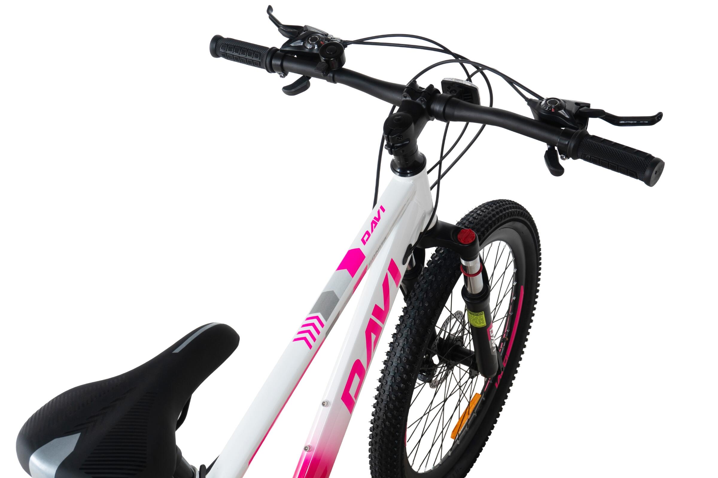 Mountain Bike 24 pollici, 9-12 anni, telaio robusto da 11", Davi Bonita Pro 4/7