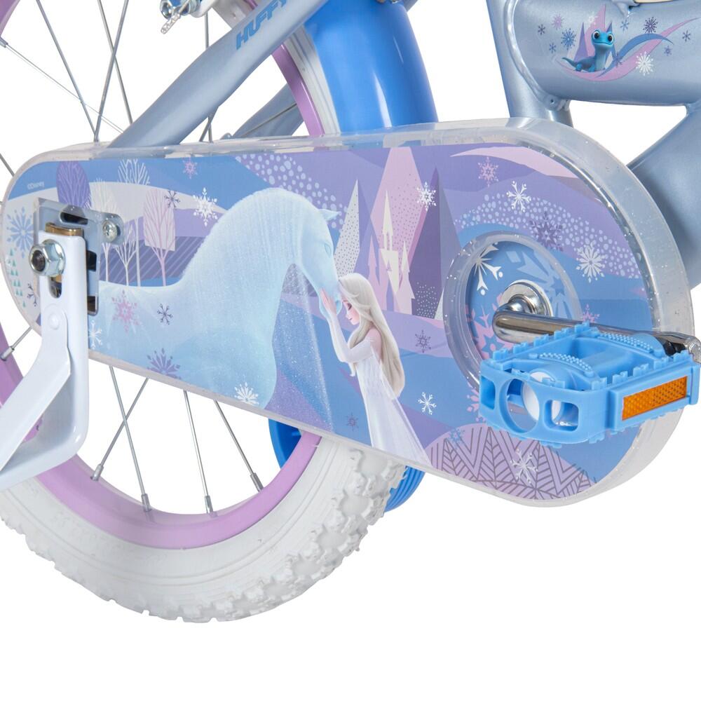 Disney Frozen kogellagerfiets voor kinderen 16 inch – Fiets met zijwieltjes 4/6